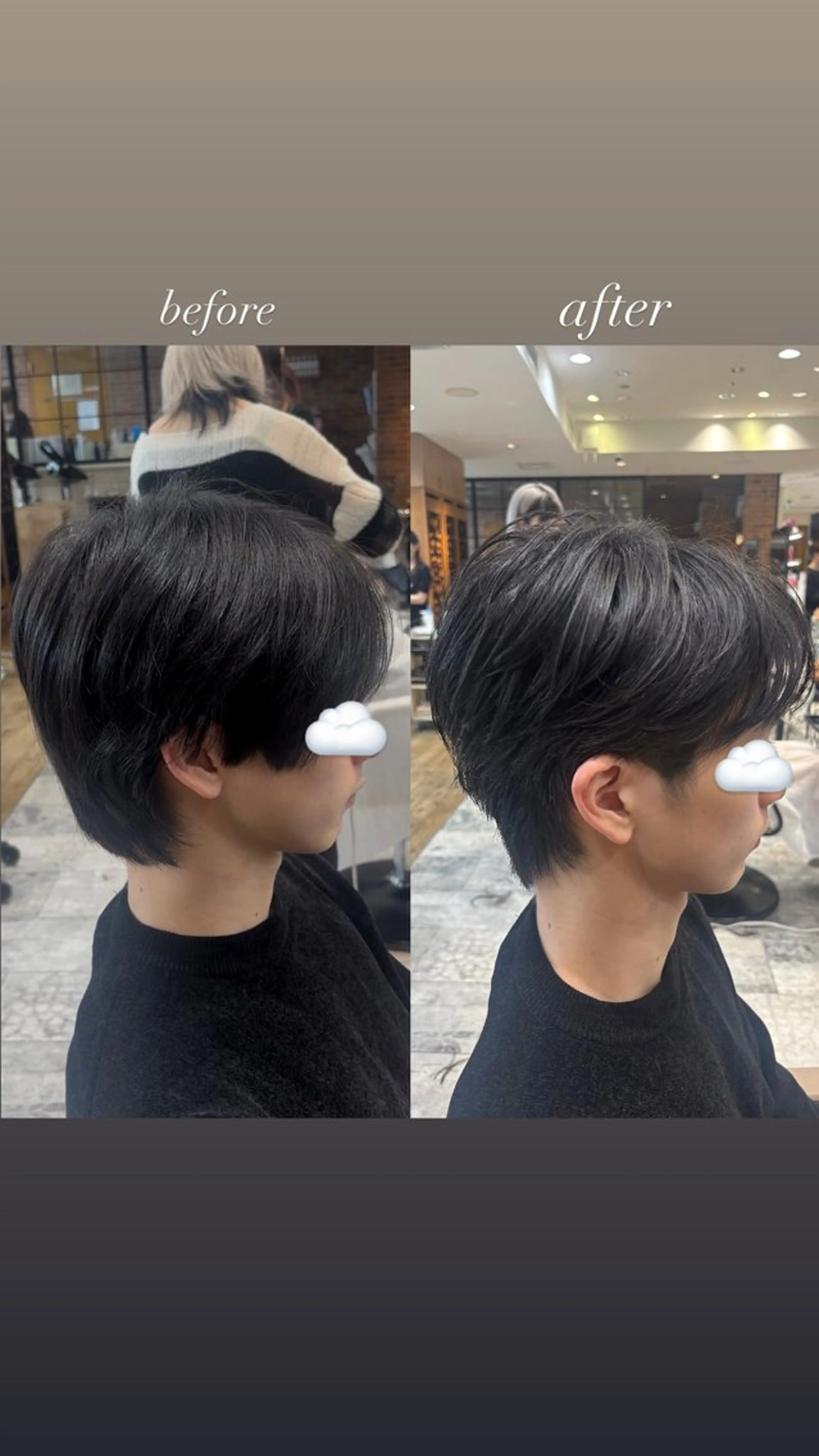 メンズ 鈴木 彩莉のヘアスタイル