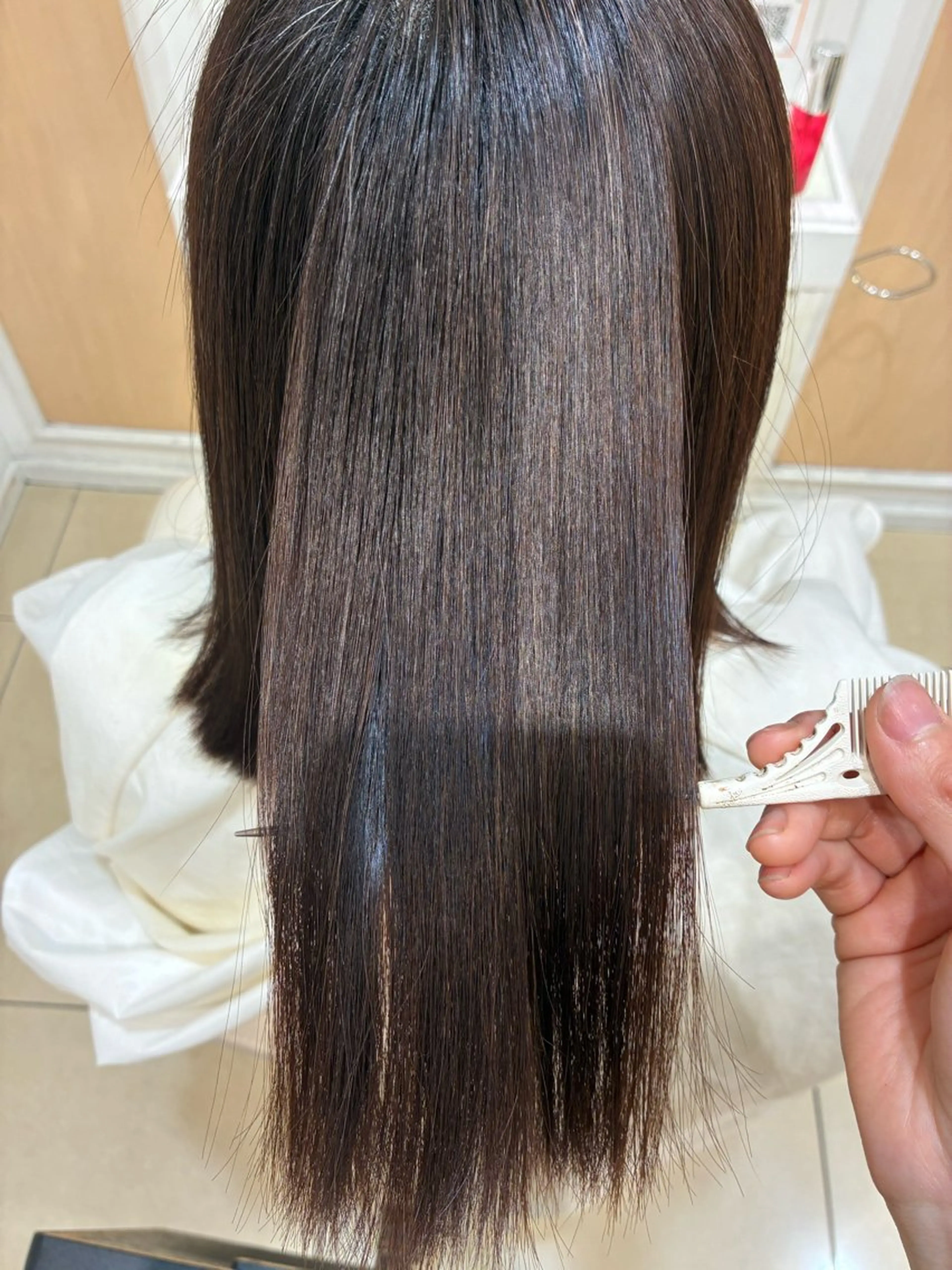 ミディアム パーマ 縮毛矯正 縮毛矯正 🫧Ash中目黒 Kotoka🫧のヘアスタイル