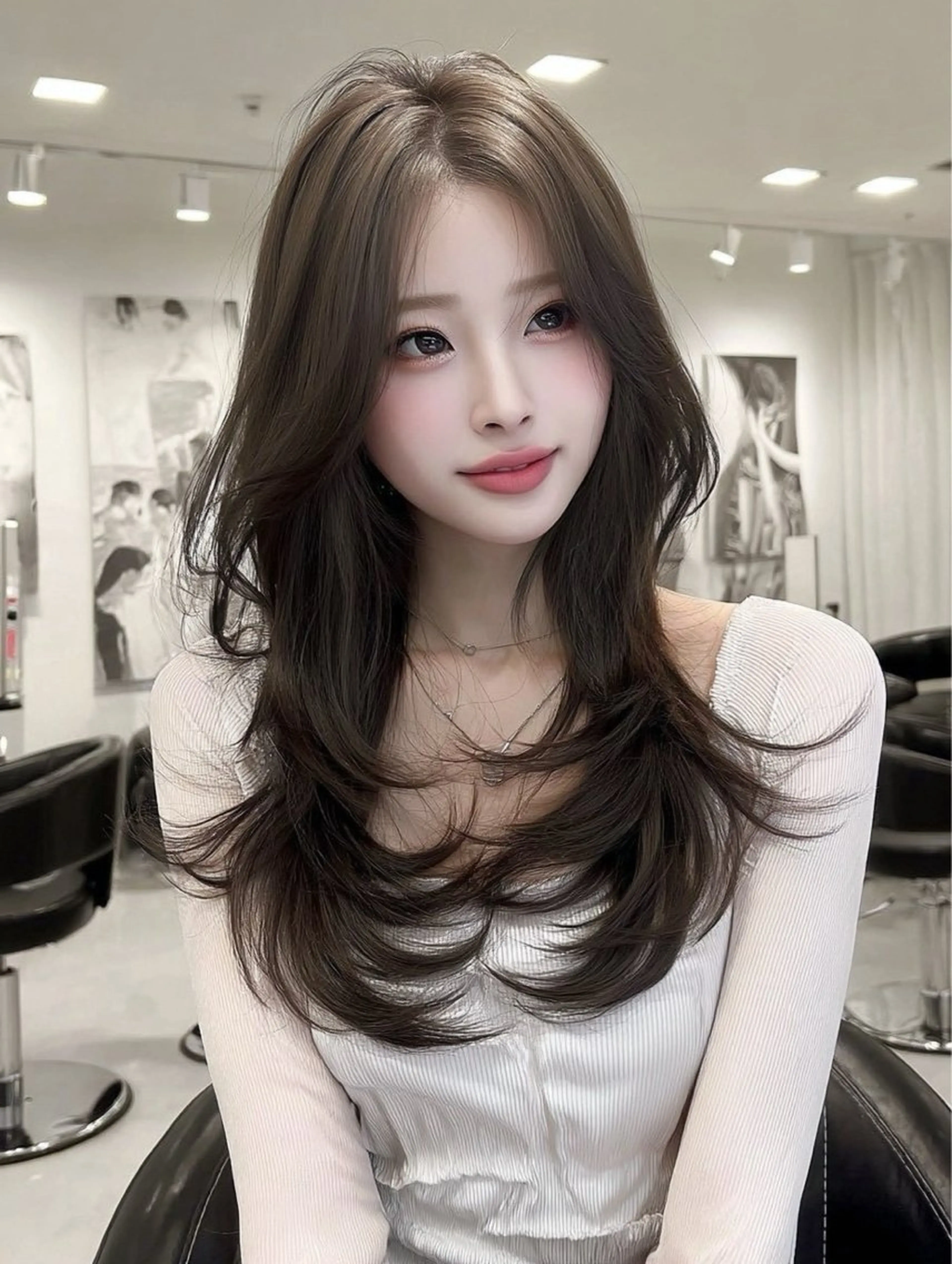 セミロング カラー 透明感カラー ハイトーンカラー インナーカラー ボブ 髪質改善 カット ヘアカラー ハイトーン/ブリーチ /reitのヘアスタイル