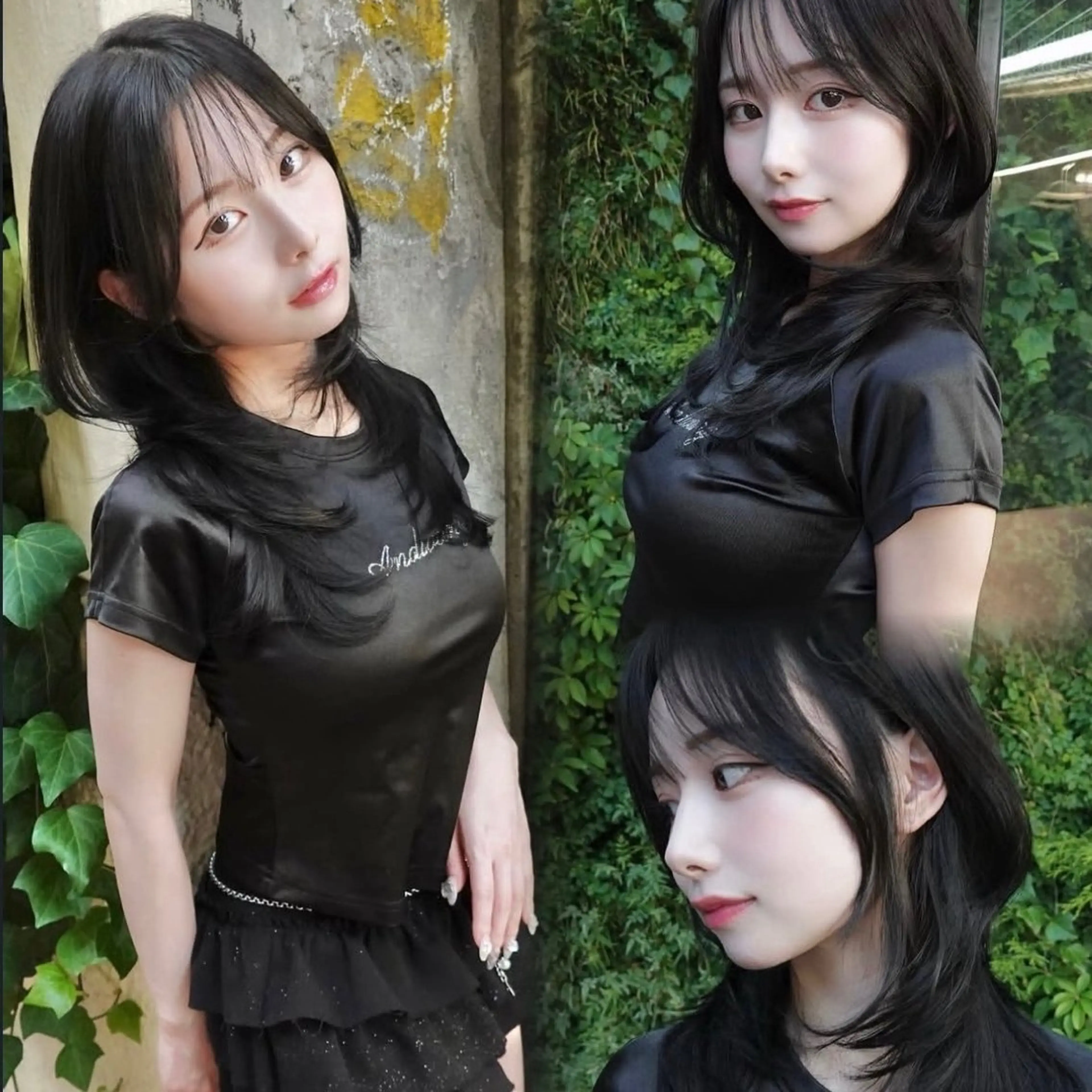 ロング くびれヘア 顔周りカット ハイレイヤー 韓国風ヘア レイヤーカット カット トリートメント Nao/ 大宮/レイヤーカットのヘアスタイル