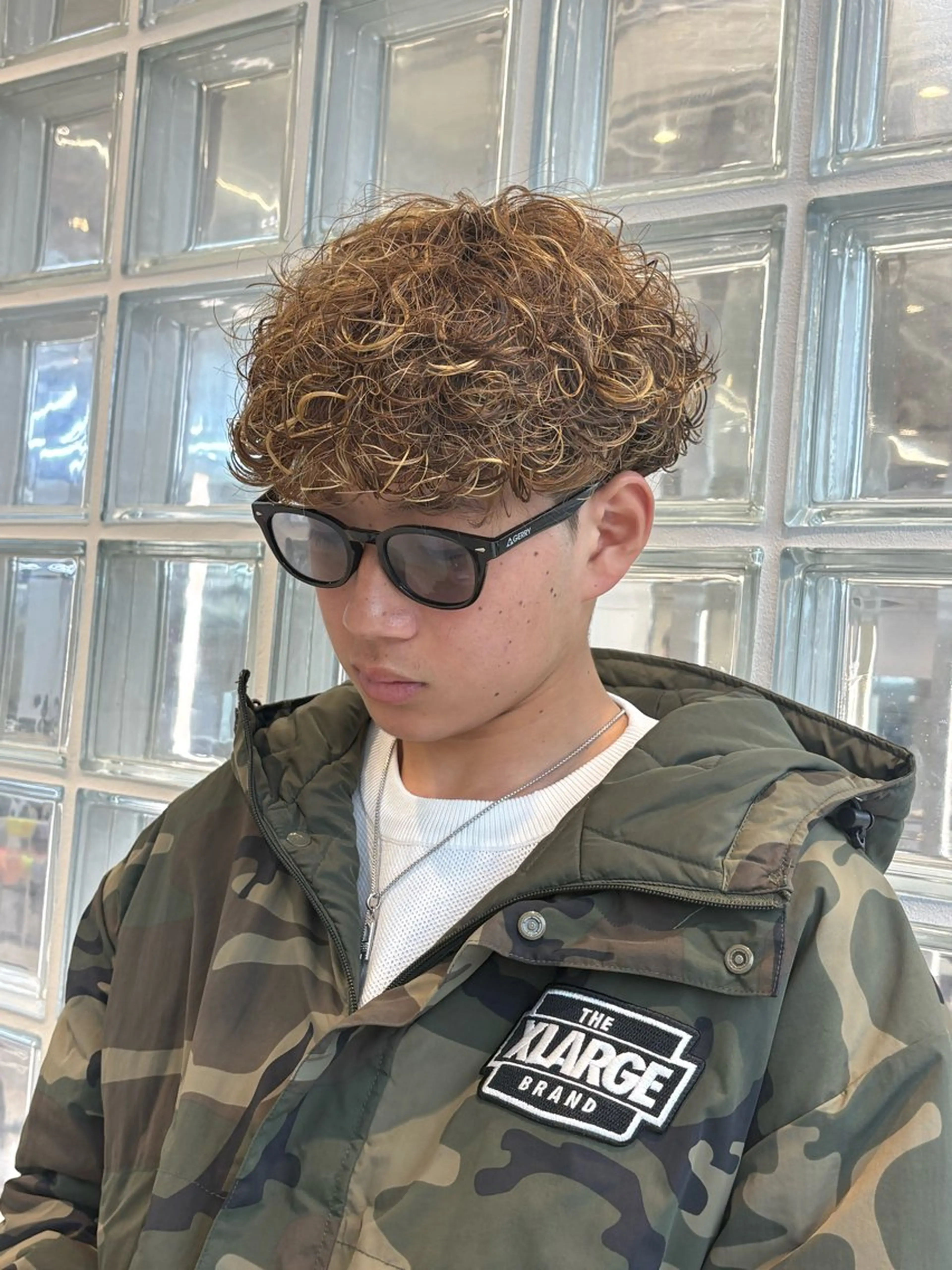 カラー パーマ メンズ カット ヘアカラー パーマ fifth 武正 琉生のヘアスタイル
