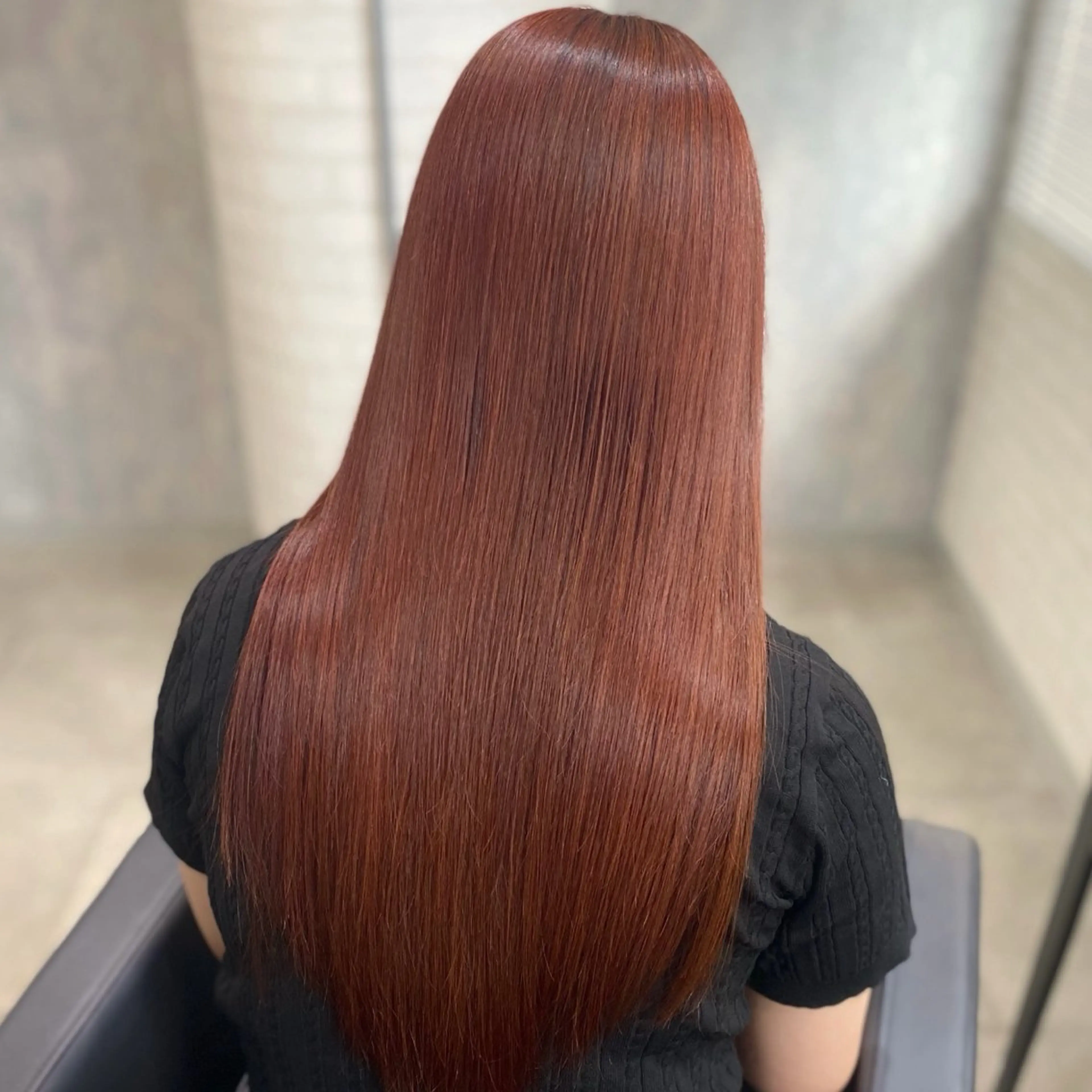 ロング カラー 透明感カラー カット ヘアカラー トリートメント shiori/透明感 /顔周り/髪質改善のヘアスタイル