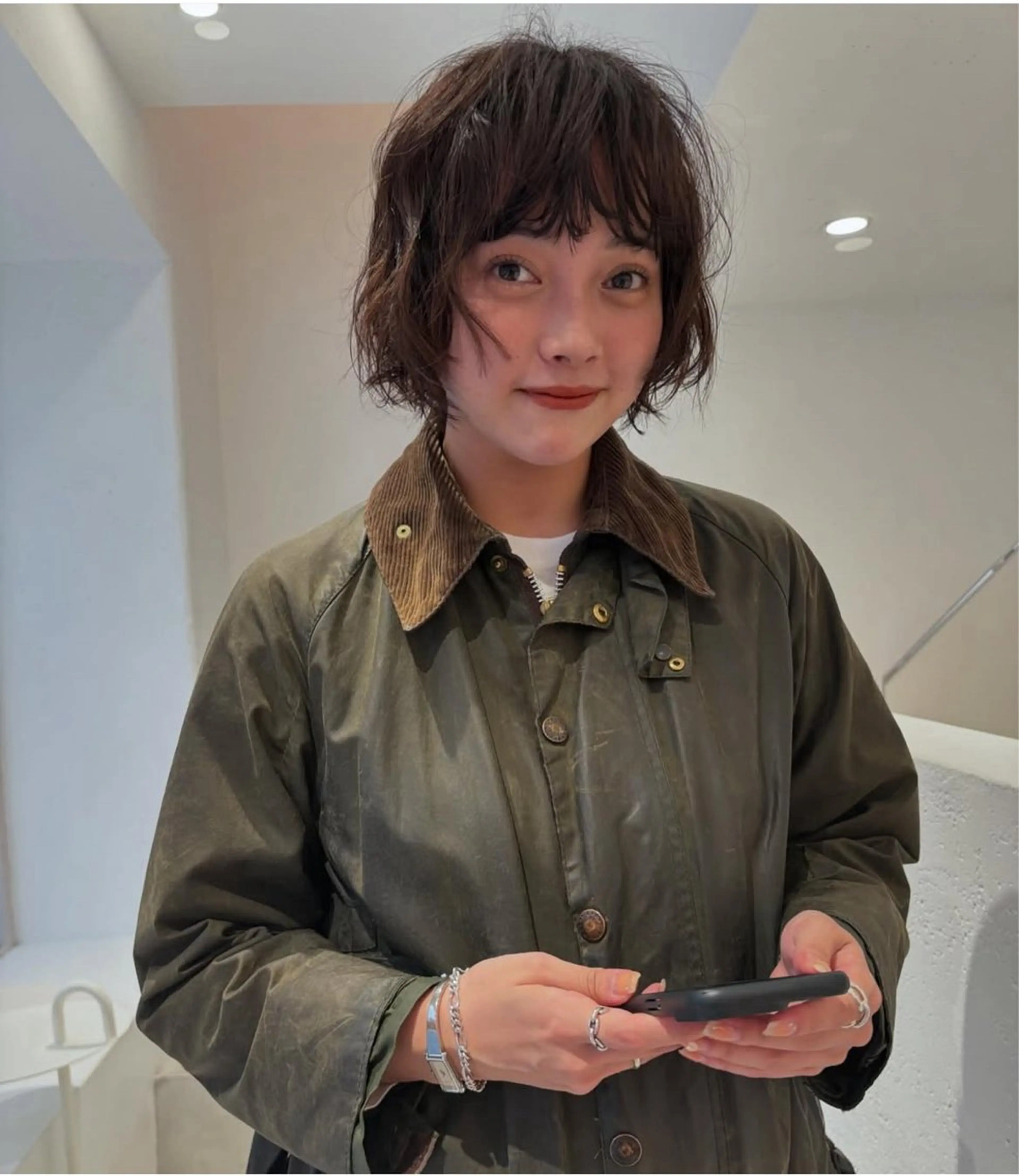 ショート n a n a / 京都美容室のヘアスタイル