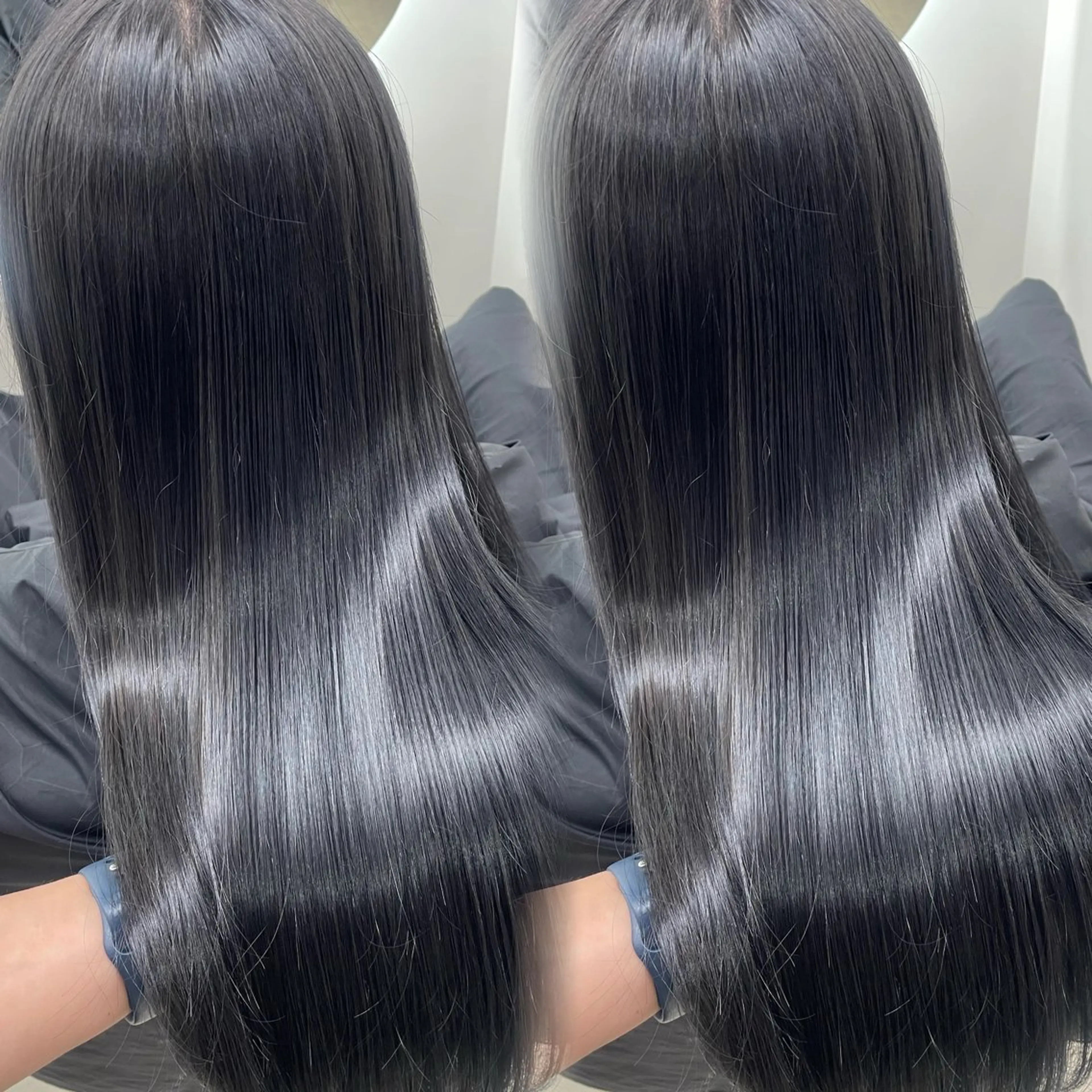 ロング カラー カット ヘアカラー トリートメント 新宿/透明感カラー/ 髪質改善/桜良のヘアスタイル