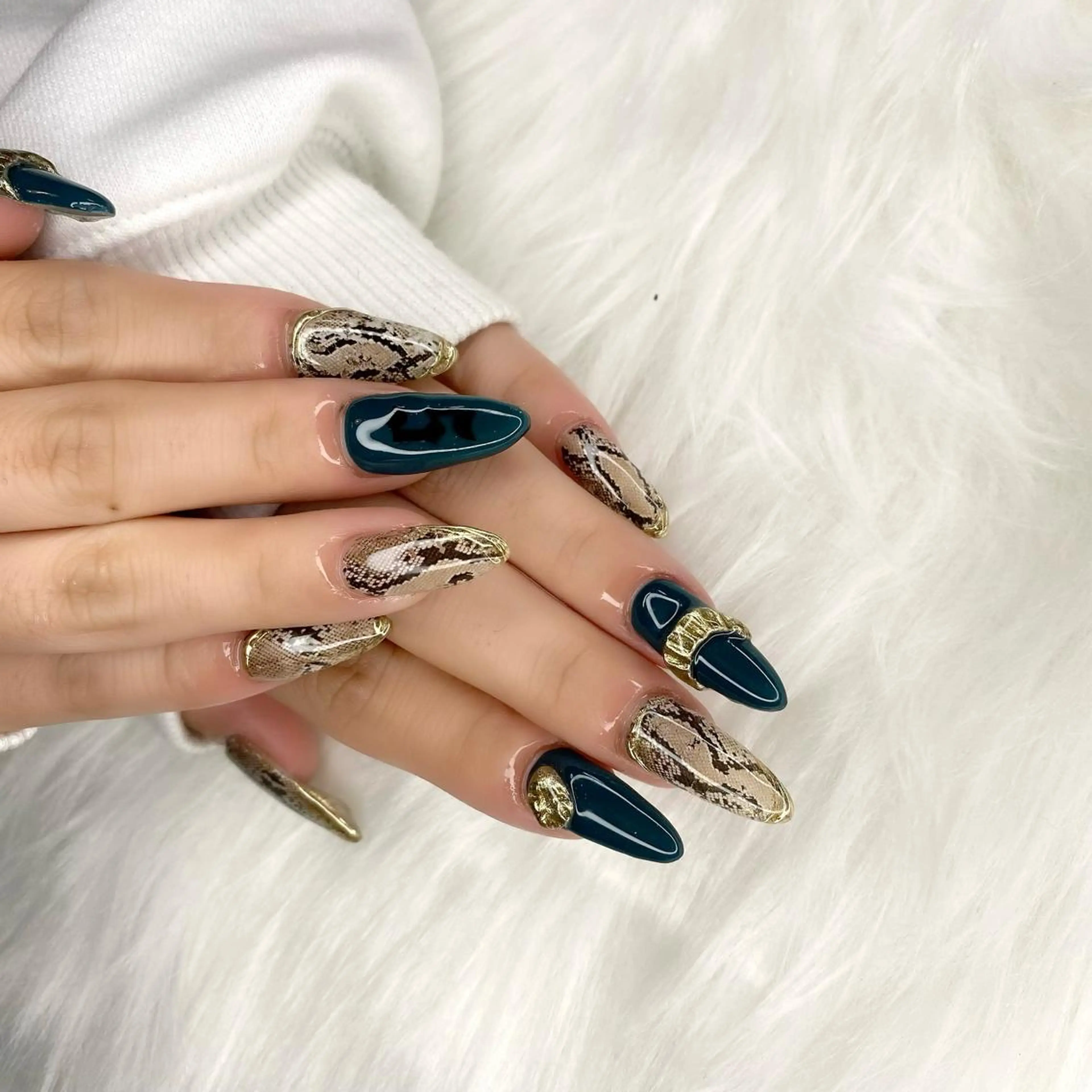 ネイル ハンドネイル Lean Nail ayuのネイルデザイン