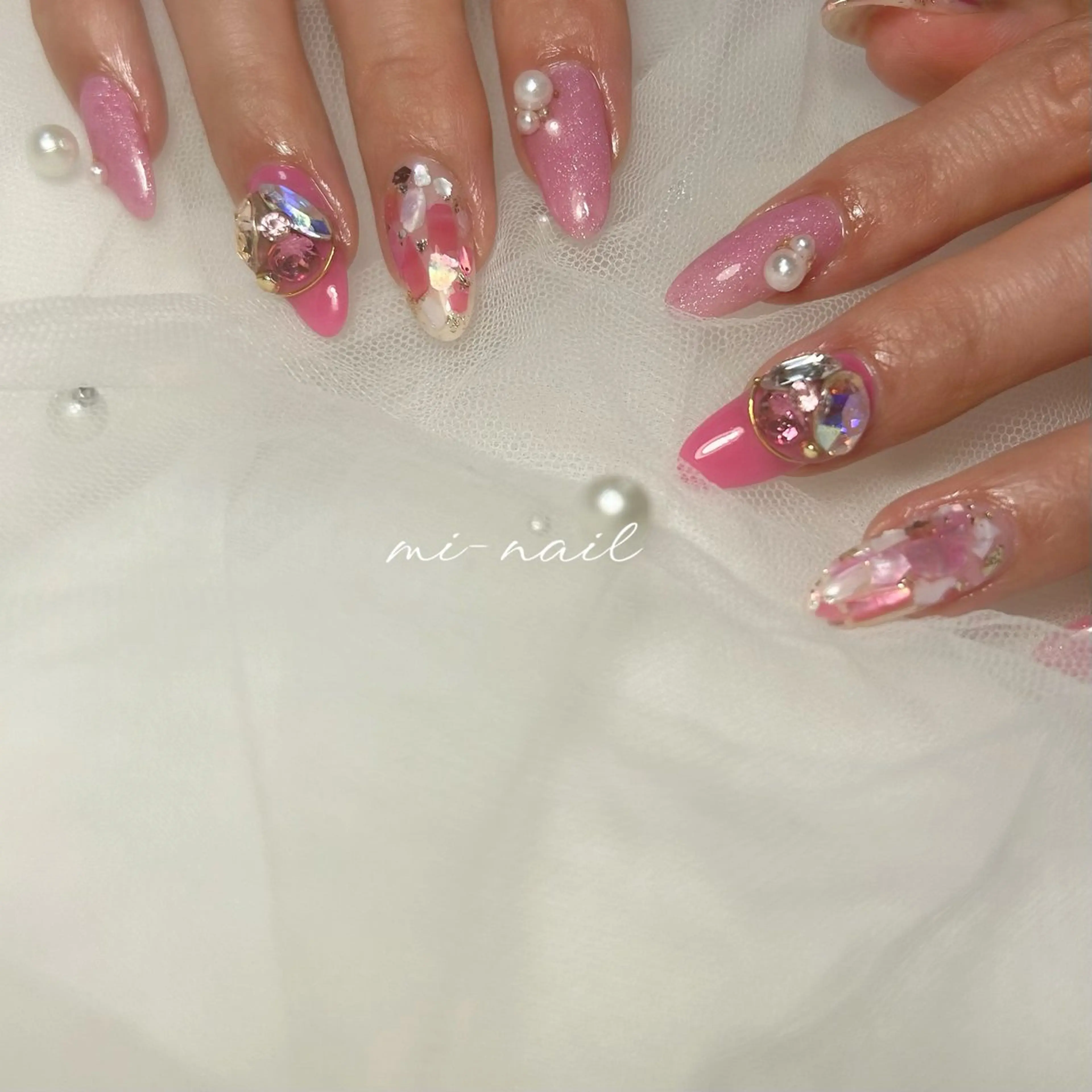 ネイル ハンドネイル ..mi-nail ..のネイルデザイン