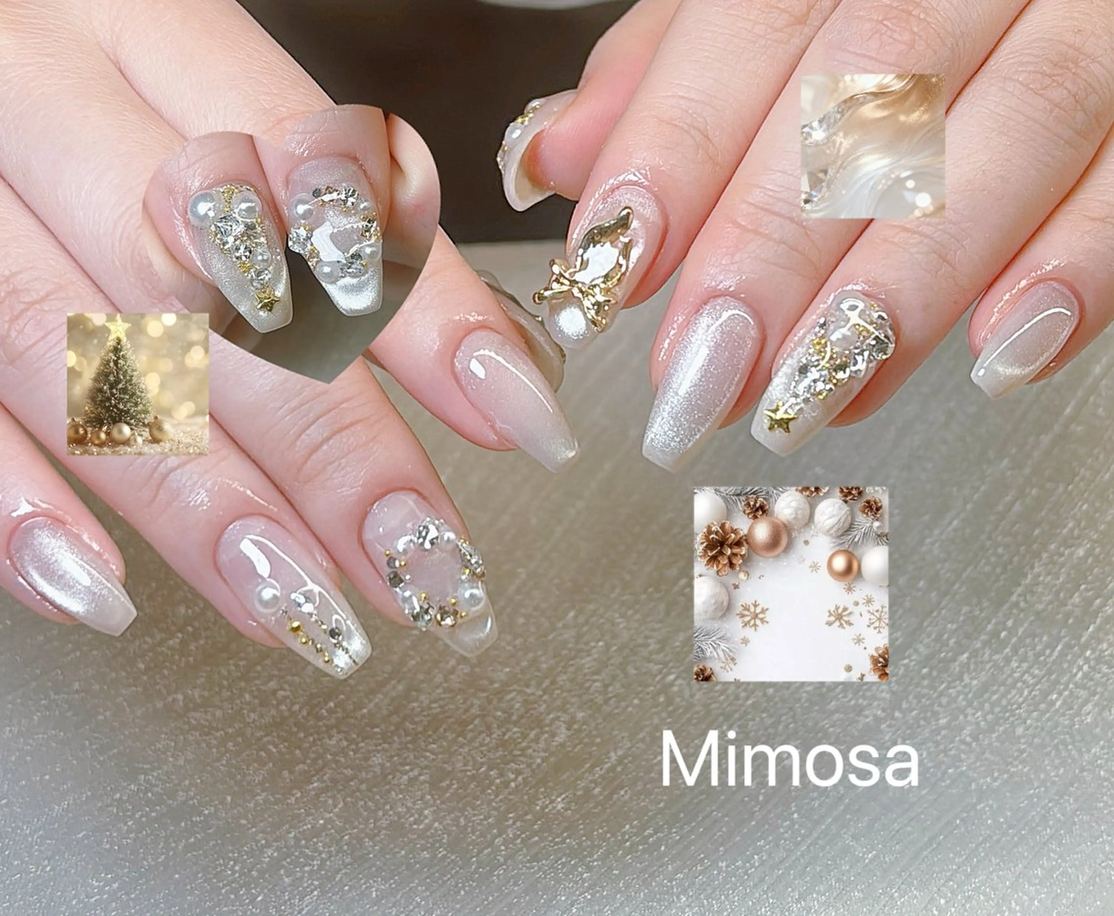 ネイル ハンドネイル 🫧Mimosa 吉祥寺のネイルデザイン