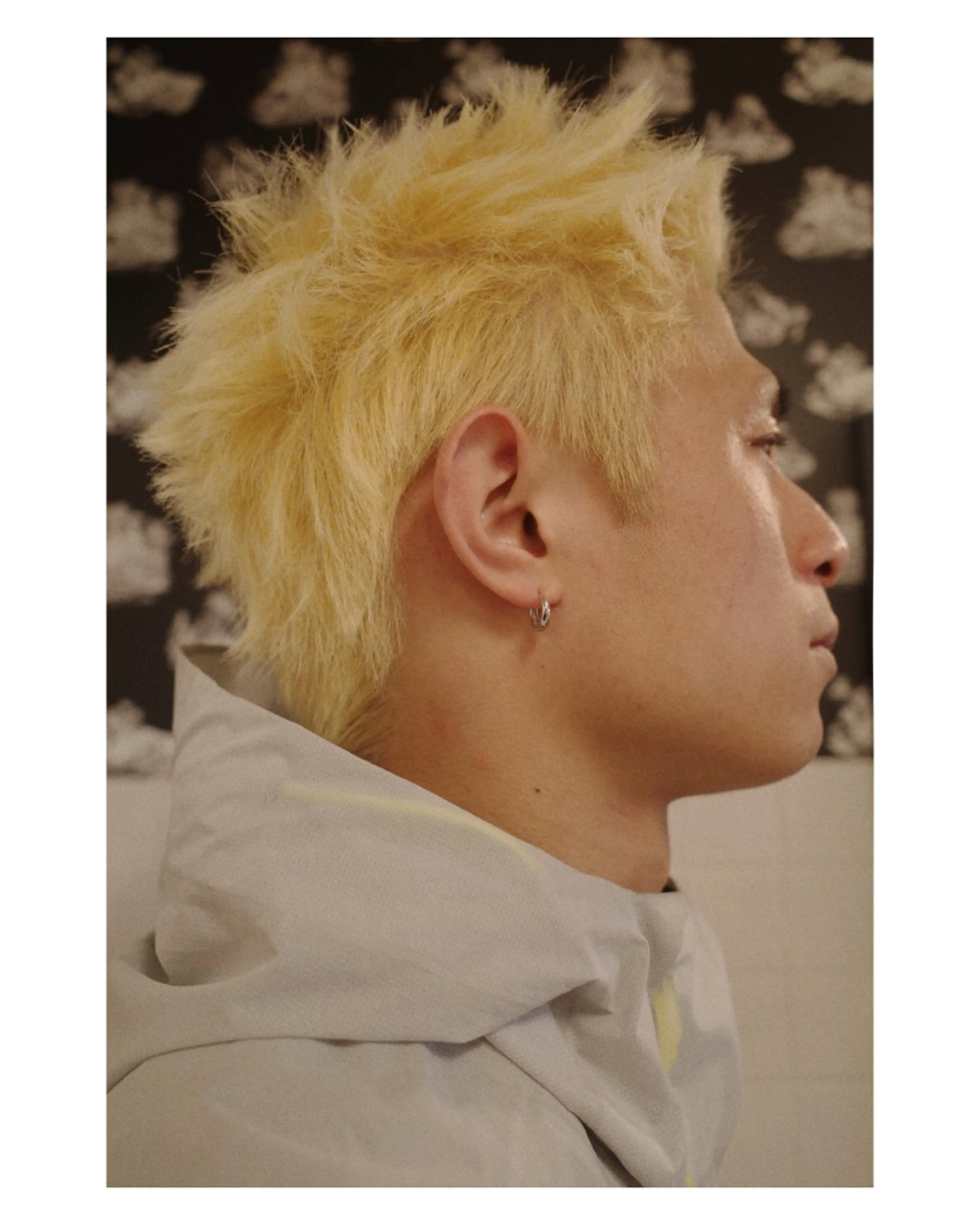 メンズ センターパート マッシュ メンズパーマ メンズショート スパイキーショート カット ヘアカラー 🔥ショート特化 masaki🔥のヘアスタイル