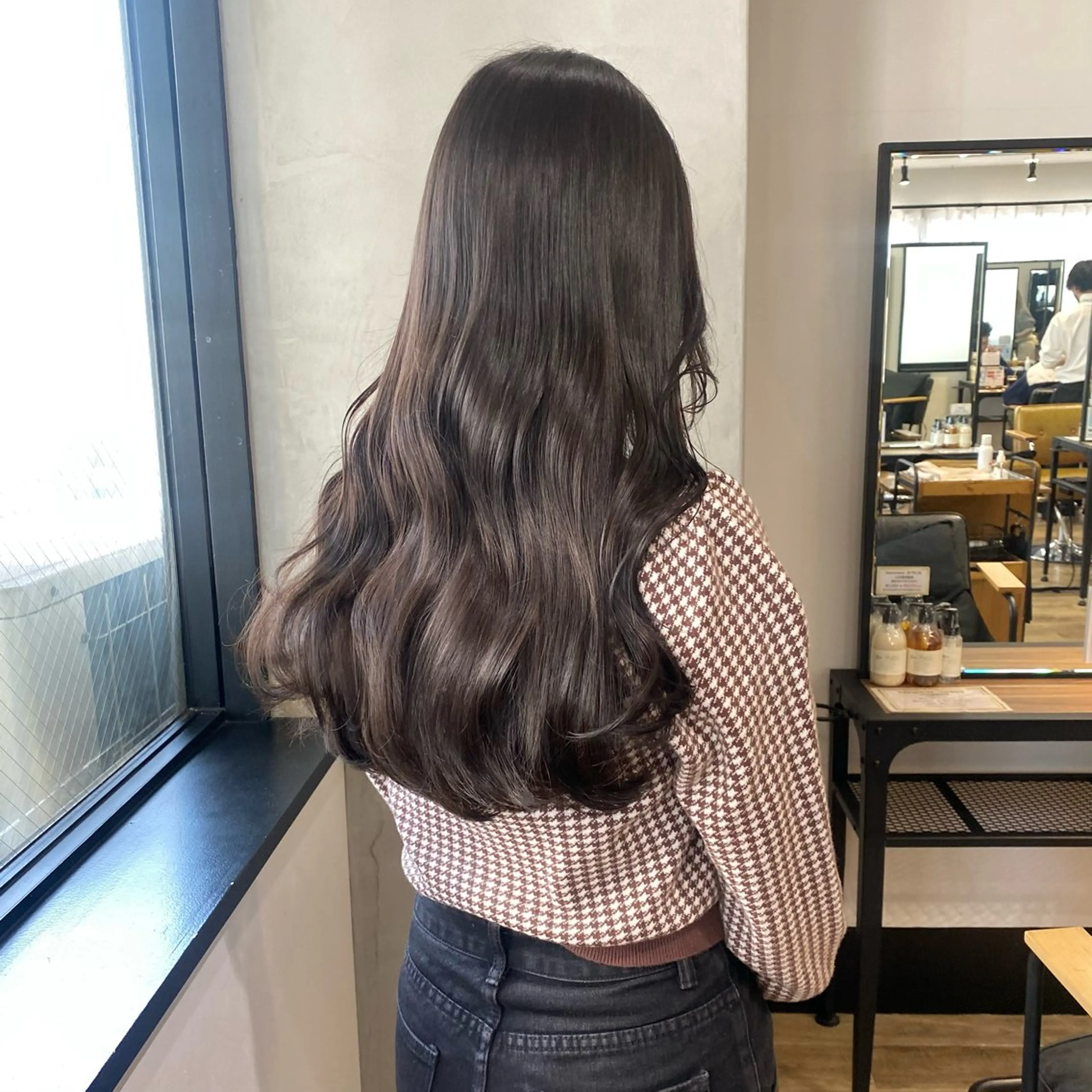 ロング カラー ヘアセット otoha✳︎ くすみ艶カラーのヘアスタイル