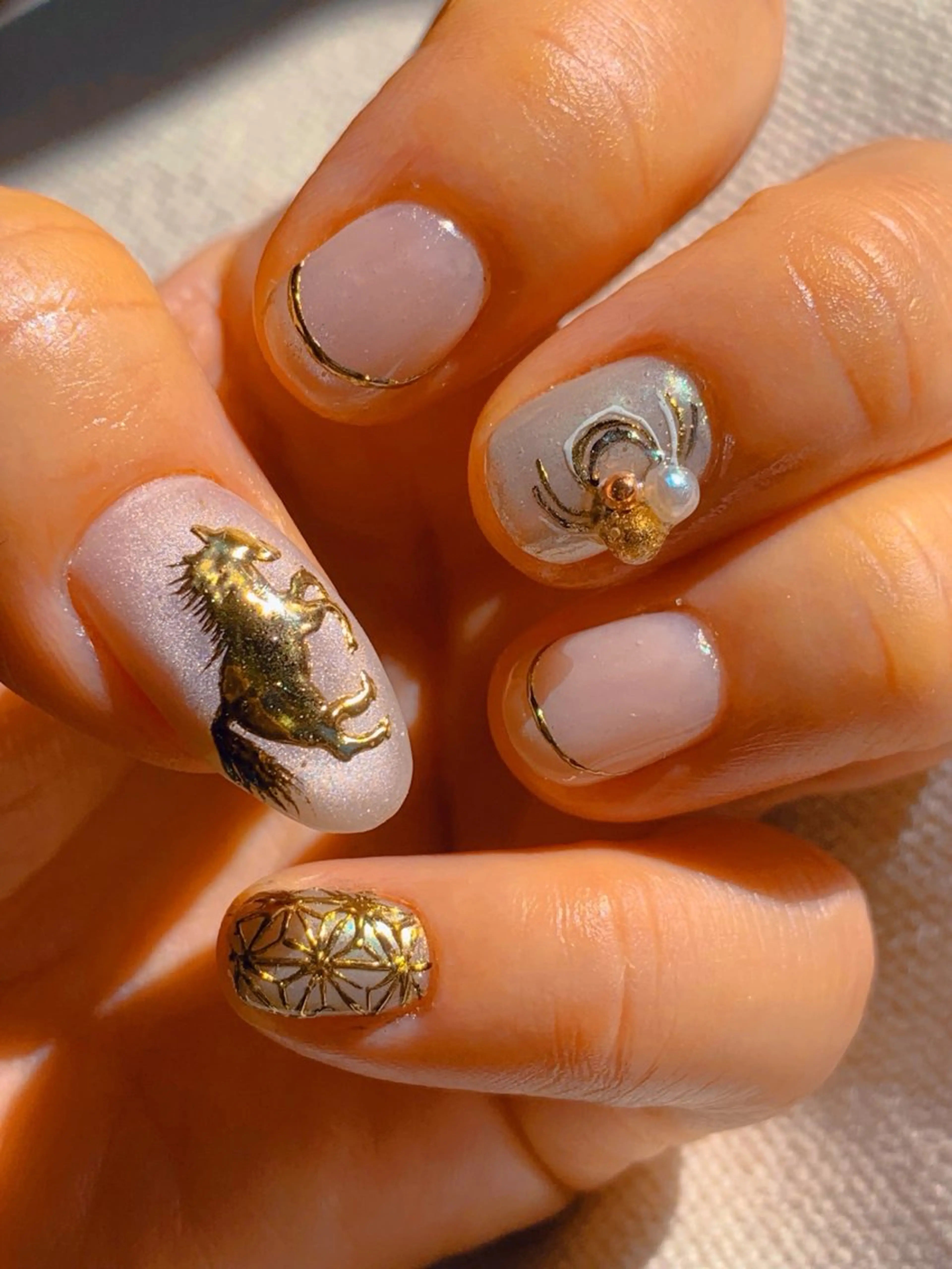 ネイル 成人式 持ち込み NAIL__ KOKOのネイルデザイン