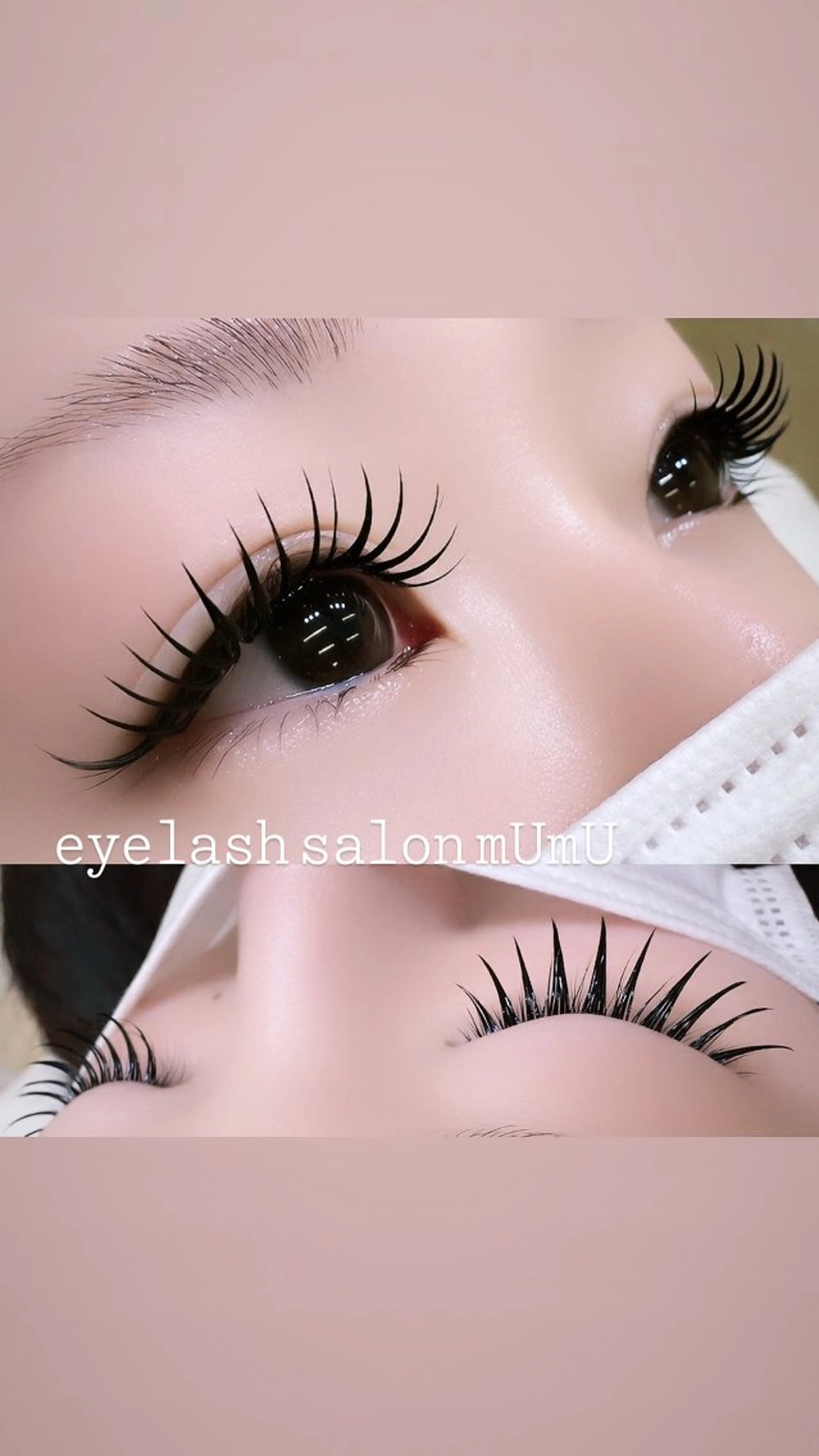 マツエク・マツパ フラットラッシュ マツエク eyelash mUmUのマツエク・マツパデザイン