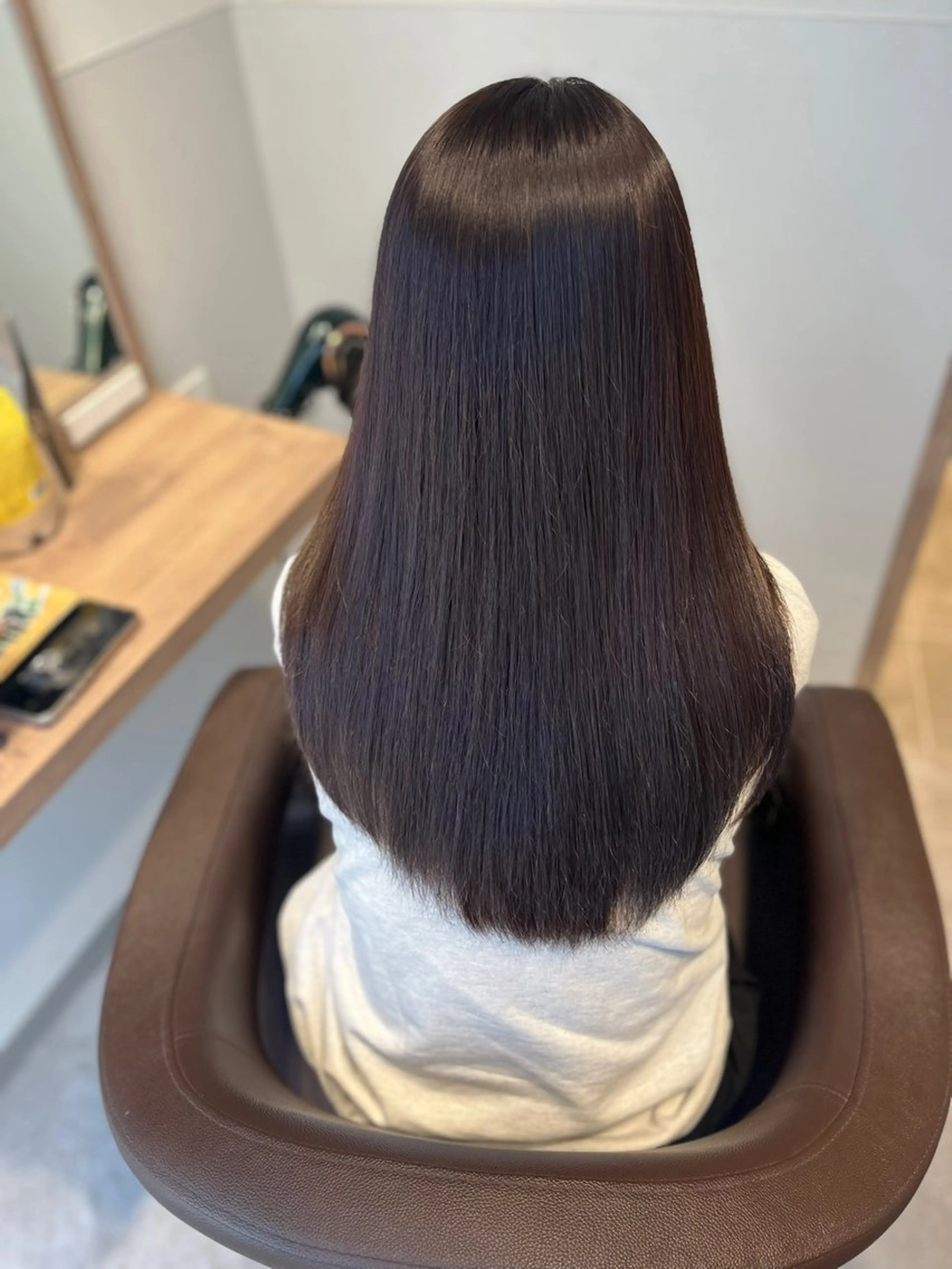 セミロング カラー グレージュ モカグレージュ 【美髪を叶える】中谷 彰宏（アキ)のヘアスタイル