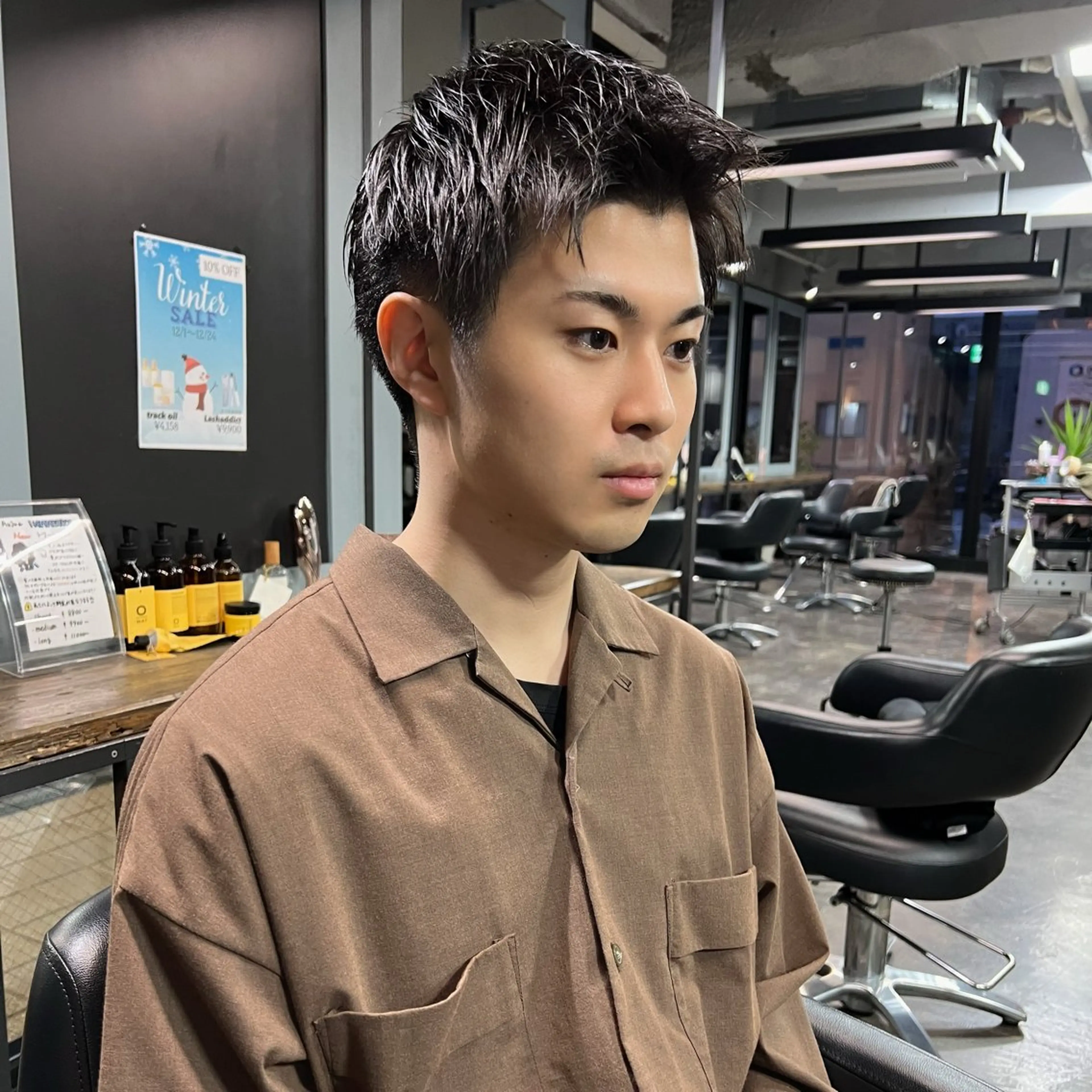 ショート メンズ カット 💘札幌クロスパーマ 髪質改善💘rinaのヘアスタイル