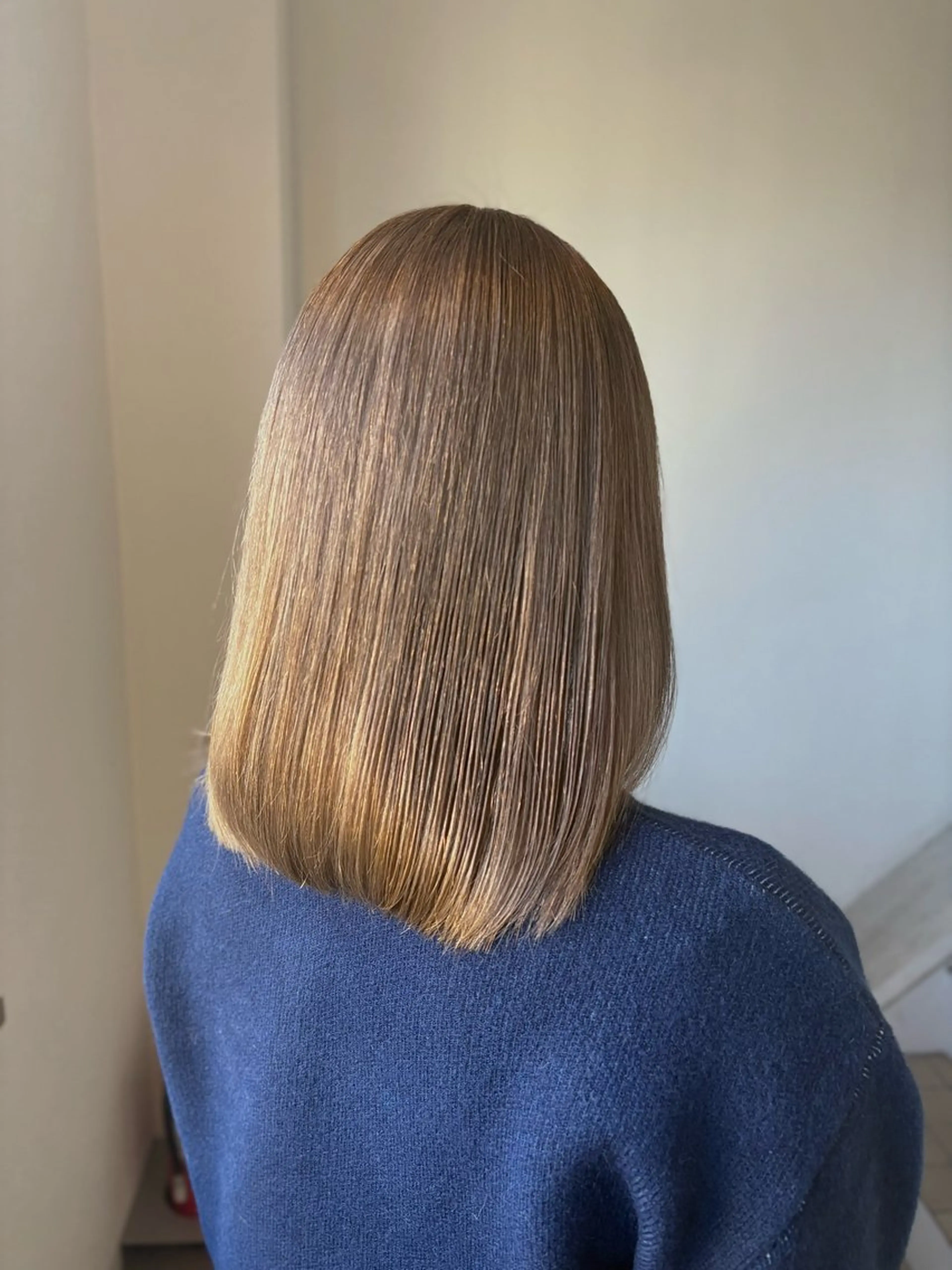 ミディアム カットパーマモデル 募集中🧺アンジュのヘアスタイル