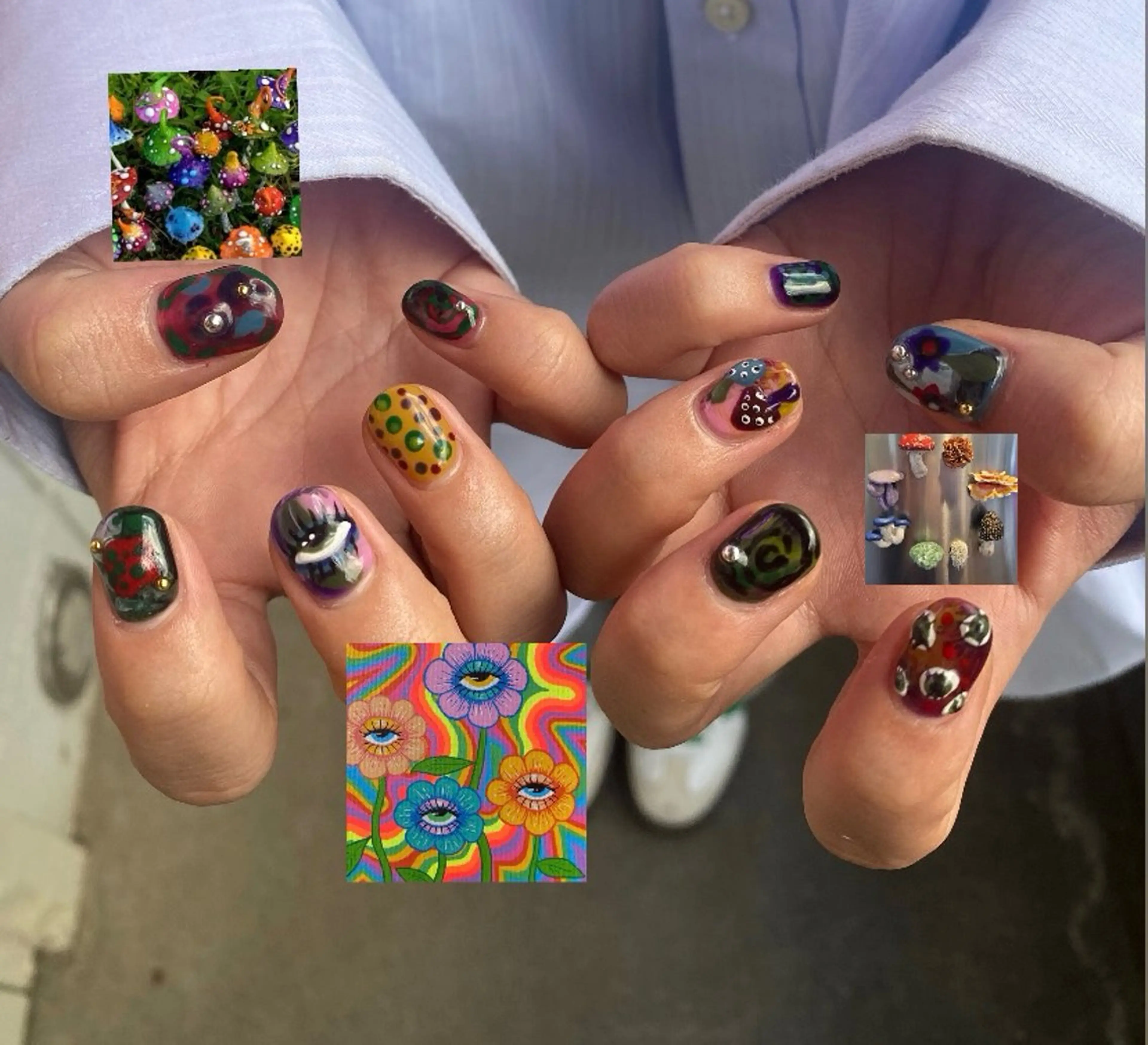 ネイル .unff所属・hana (..)個 性派/メンズネイル◎のネイルデザイン