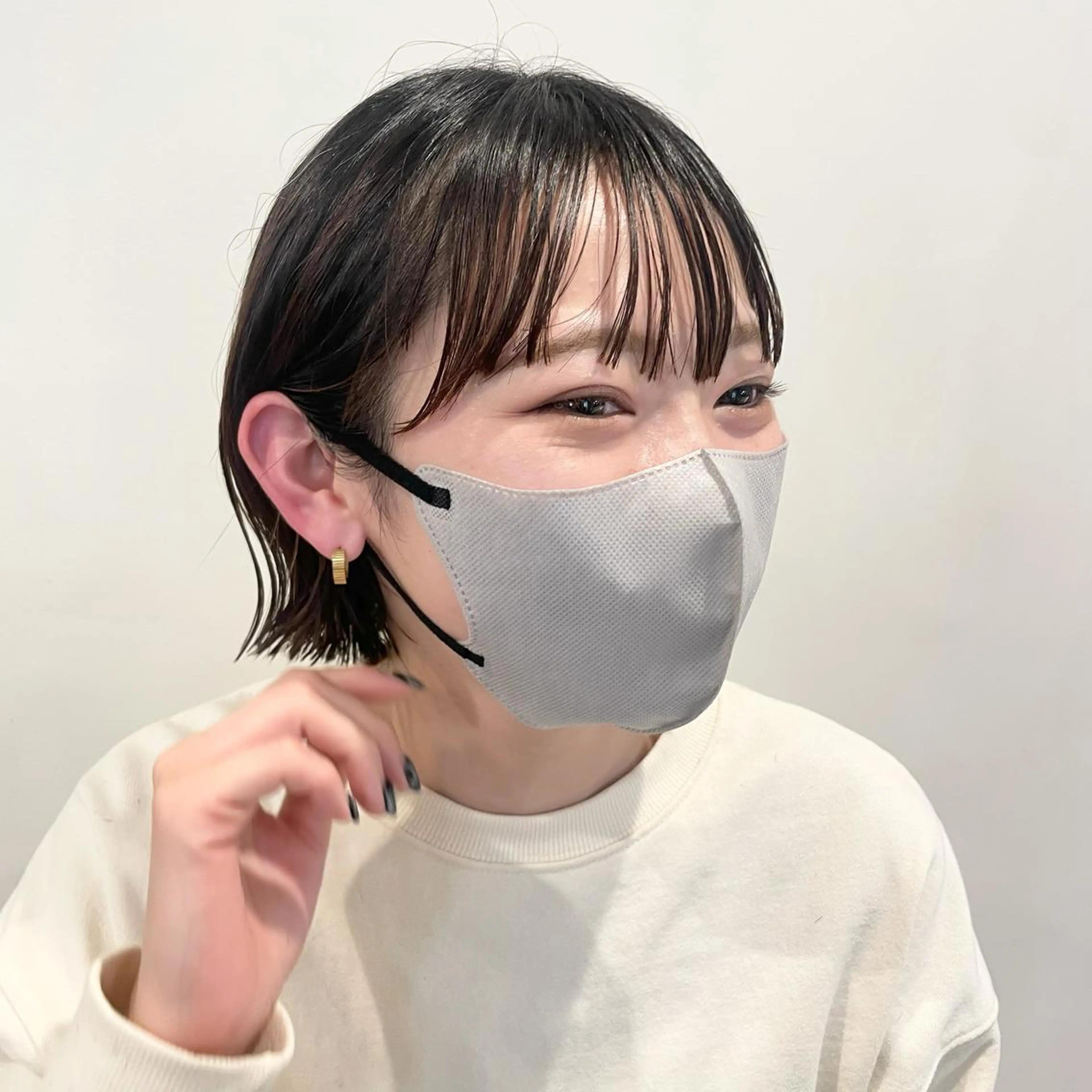 🖤切りっぱなしボブcut🖤(シャンプーブロー込み)の写真