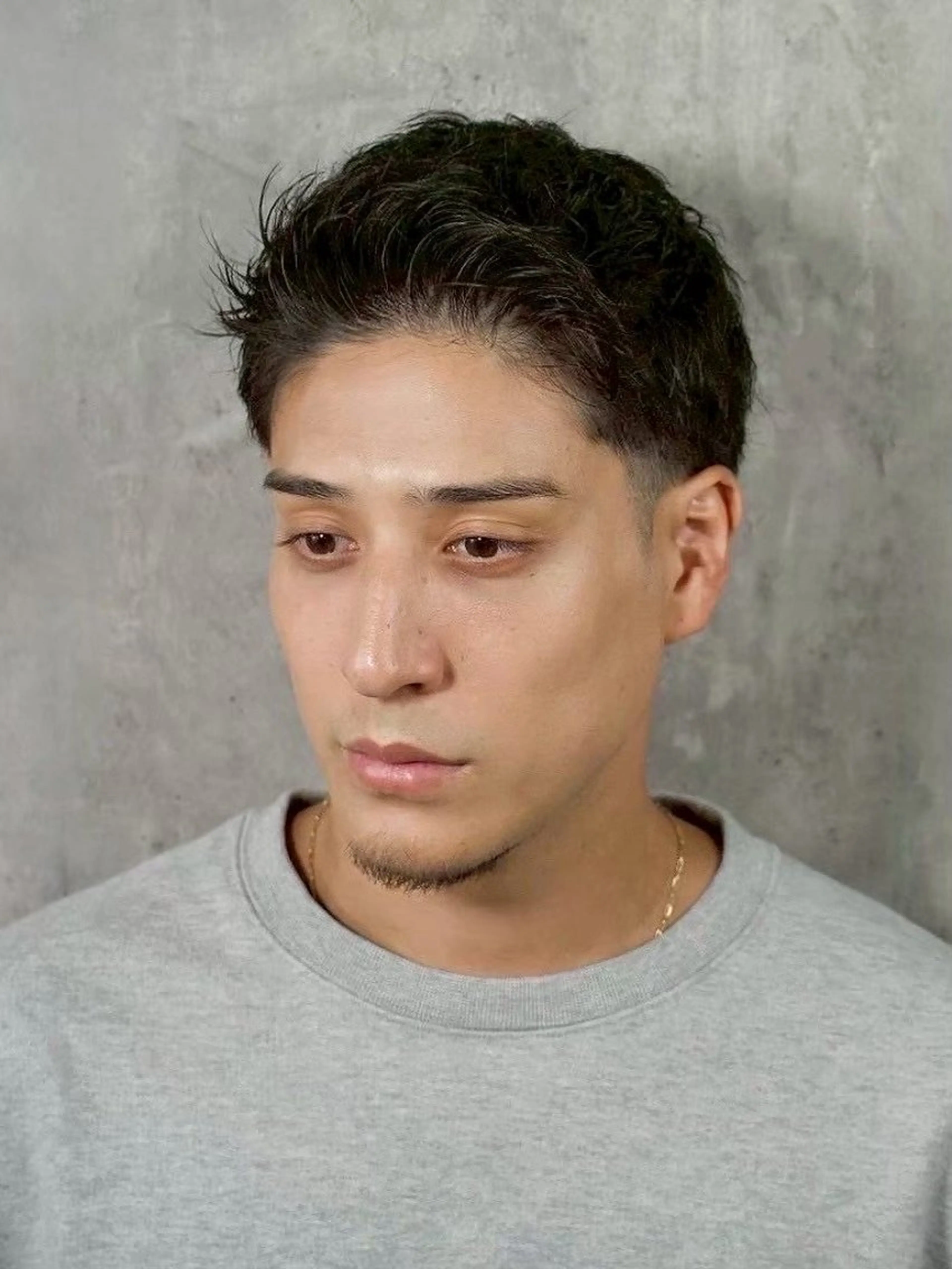 ショート メンズ 三枝 寛太のヘアスタイル