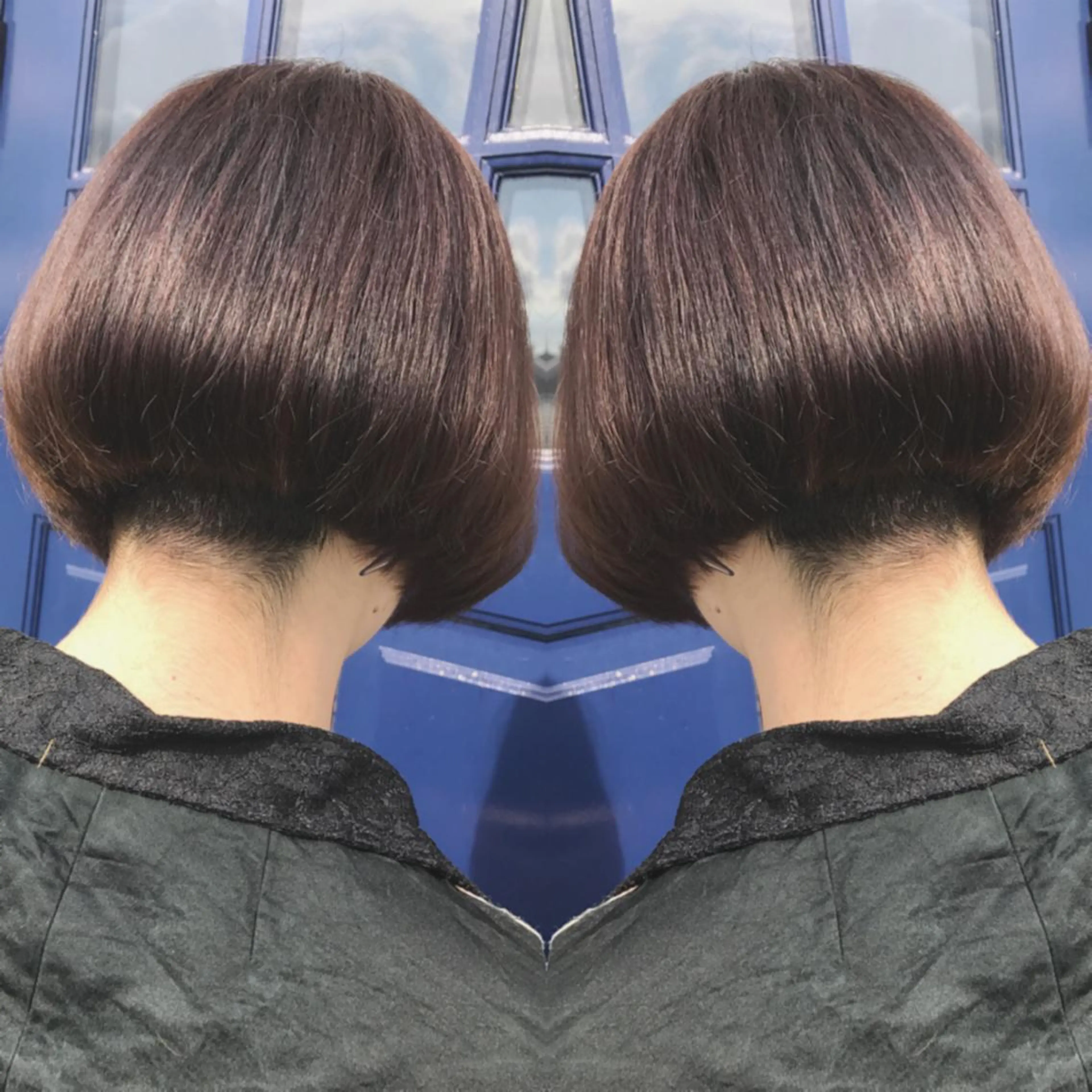 ミディアム カラー 重政 和樹のヘアスタイル