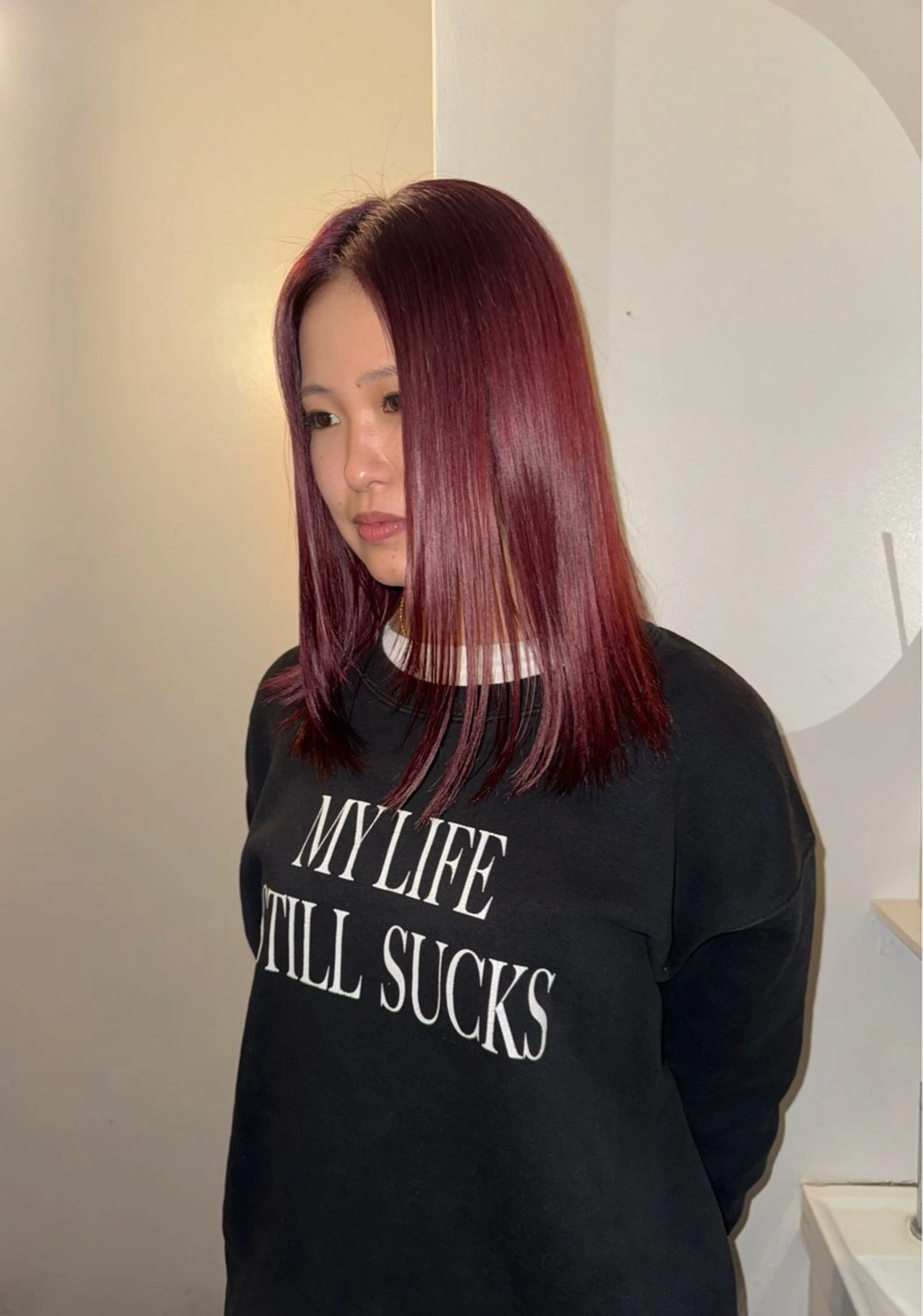 セミロング 海外風/暖色🧡 /Unaのヘアスタイル