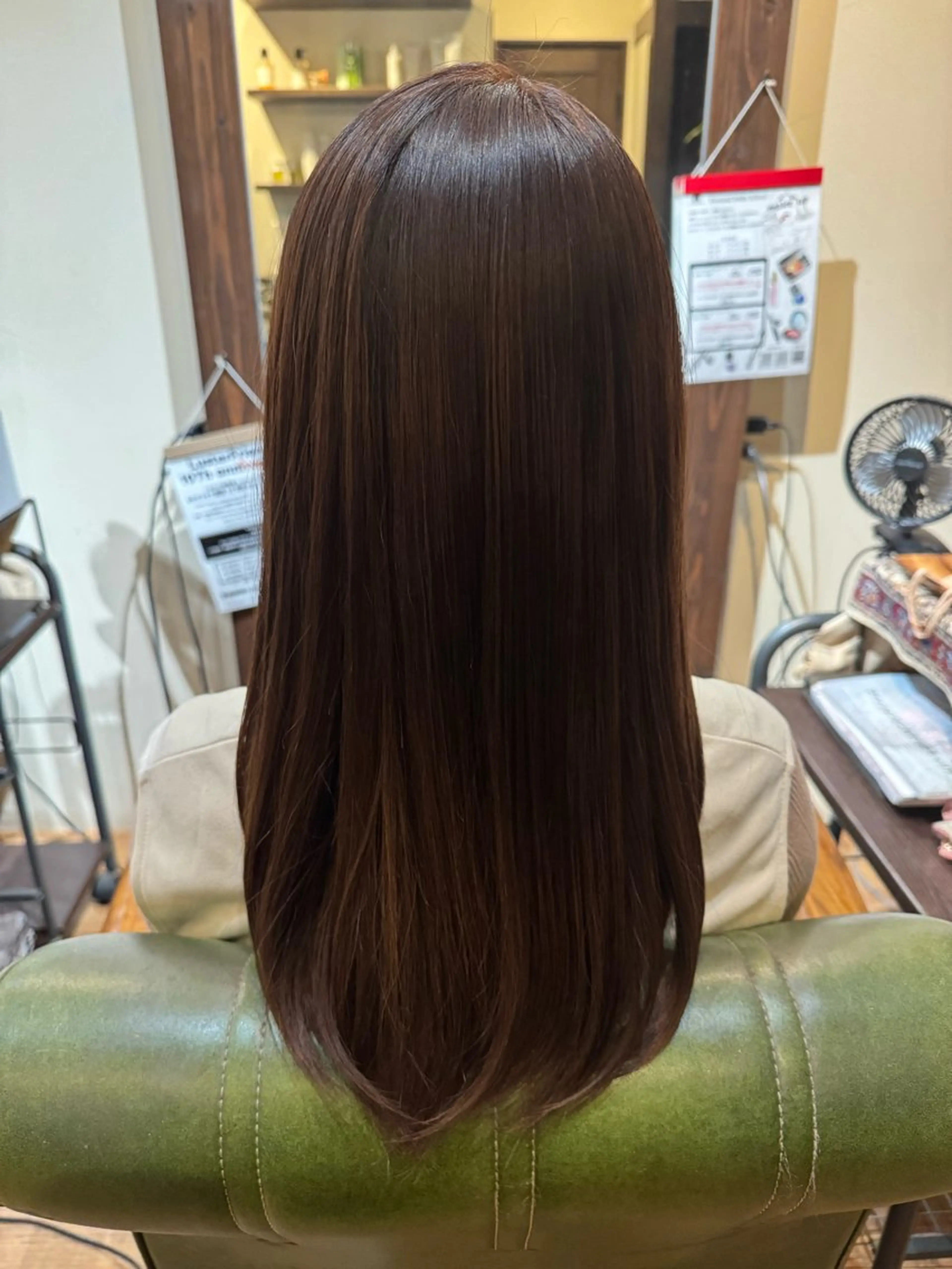 セミロング カラー ピンクカラー なぎさ/ﾏﾂﾊﾟ ｽﾄﾚｰﾄ/ｶﾗｰのヘアスタイル