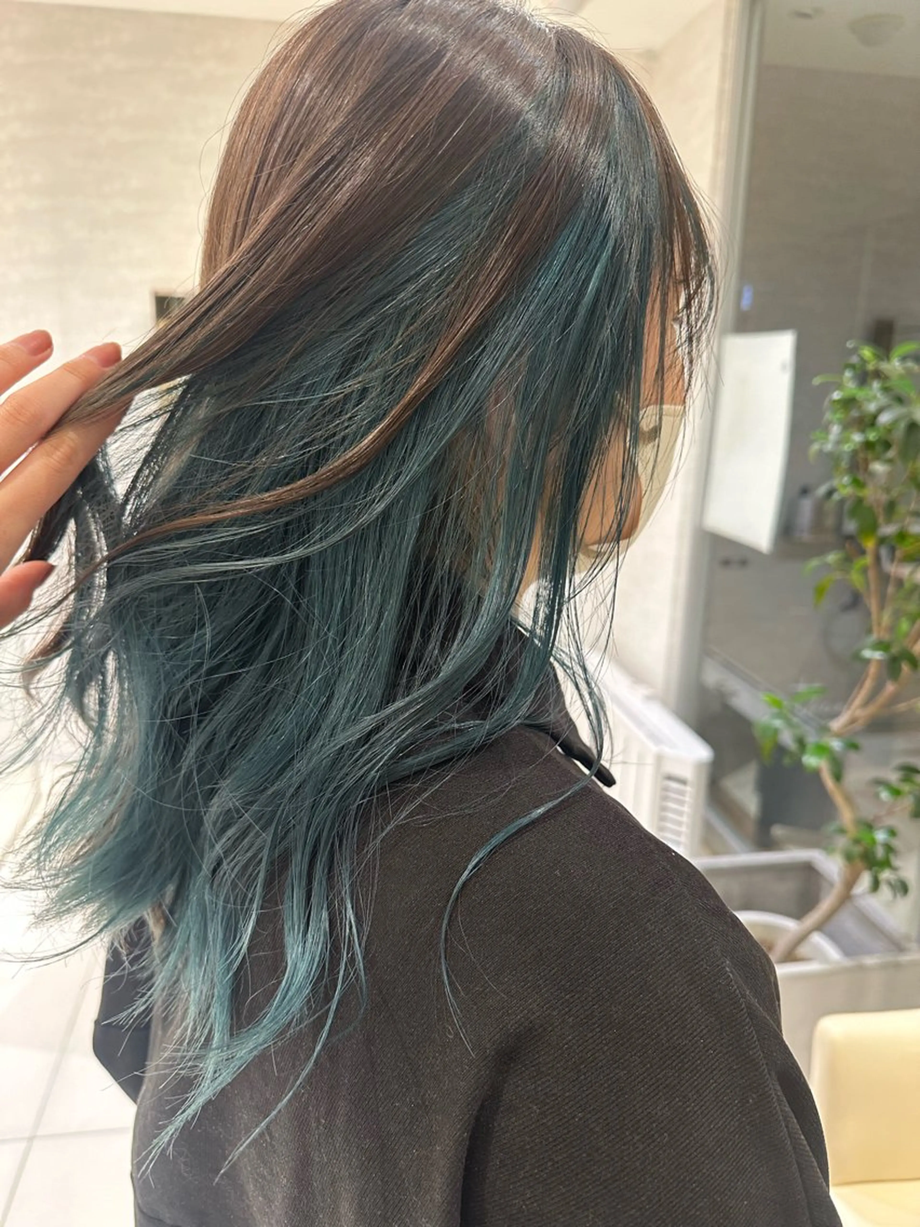 カラー 透明感カラー ダブルカラー 🫧L`pul🫧 yuiのヘアスタイル