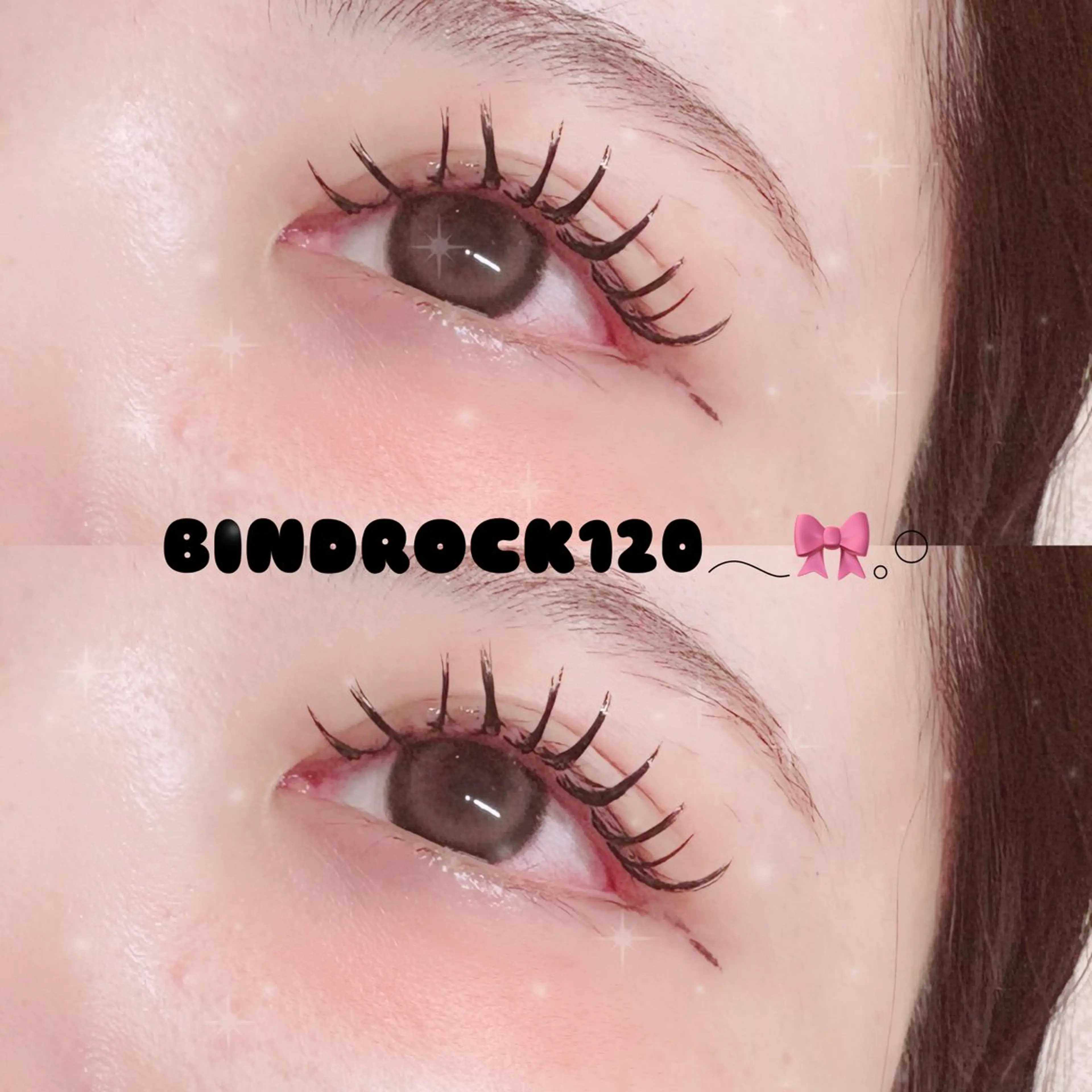 マツエク・マツパ バインドロック 👀アンドヘルシー 🍒Izumi👀のマツエク・マツパデザイン