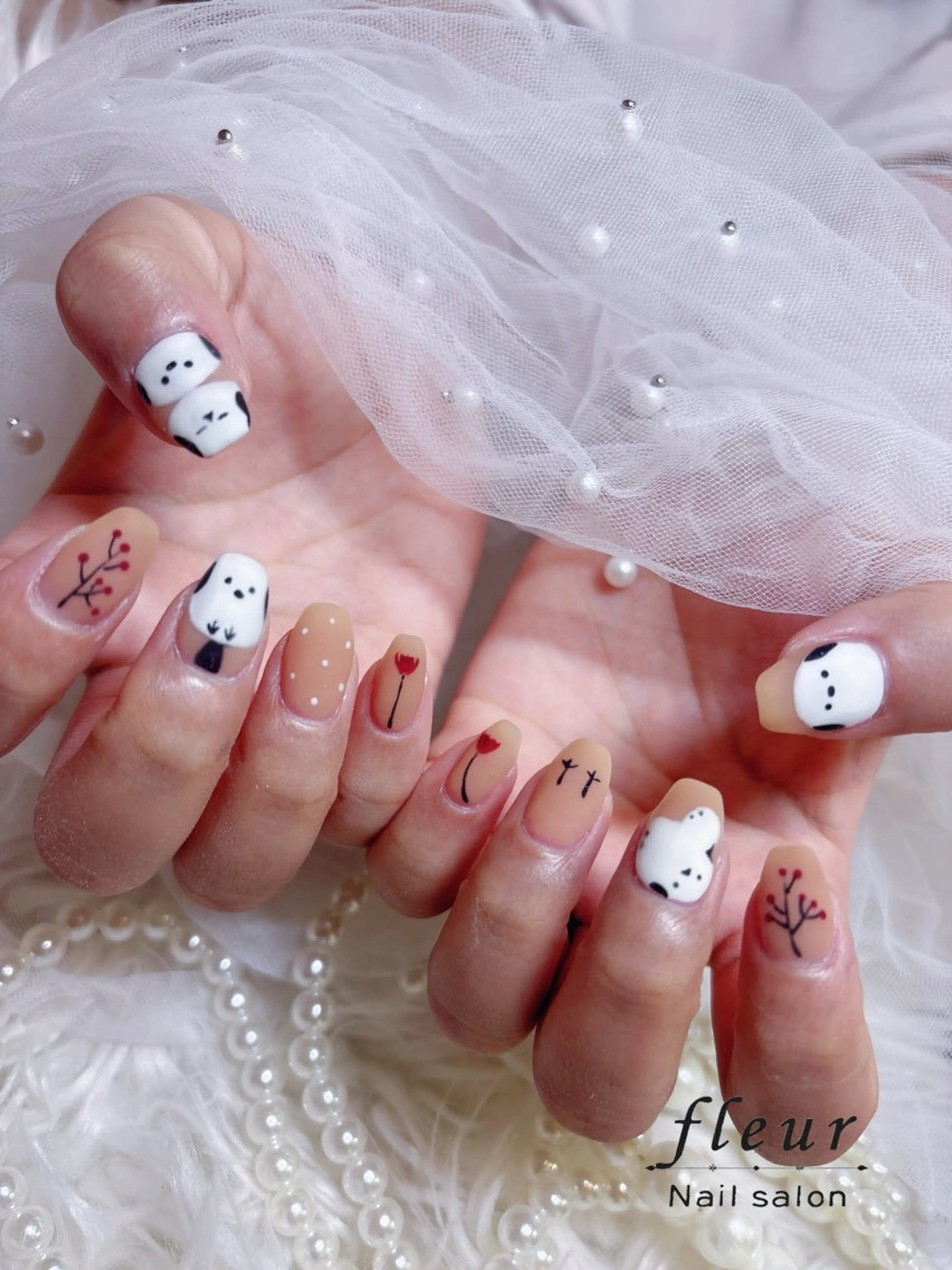 ネイル アートネイル fleur nailのネイルデザイン