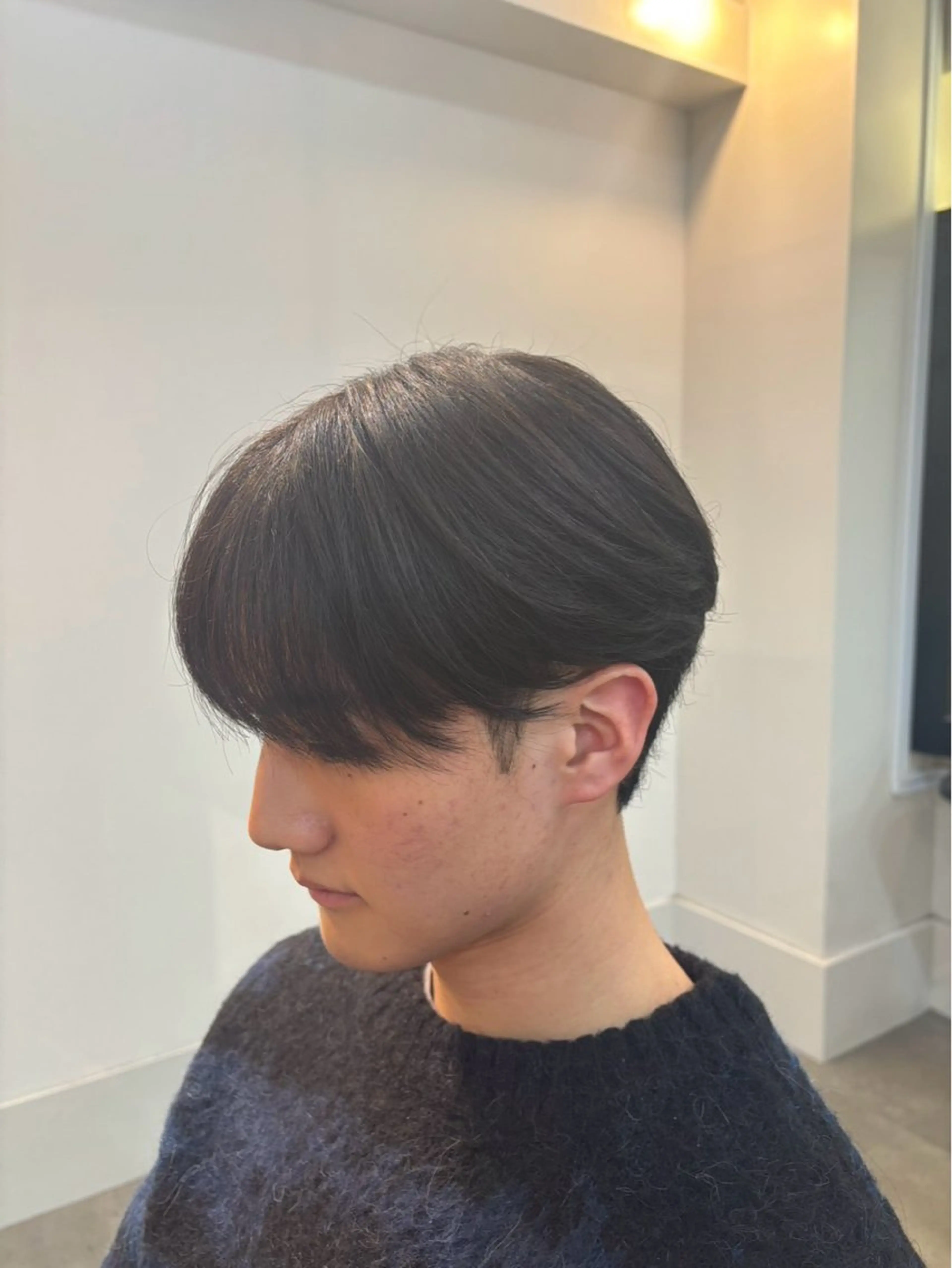 メンズ マッシュ シースルーマッシュ SHO  EXCIA 西北メンズサロン✂️のヘアスタイル