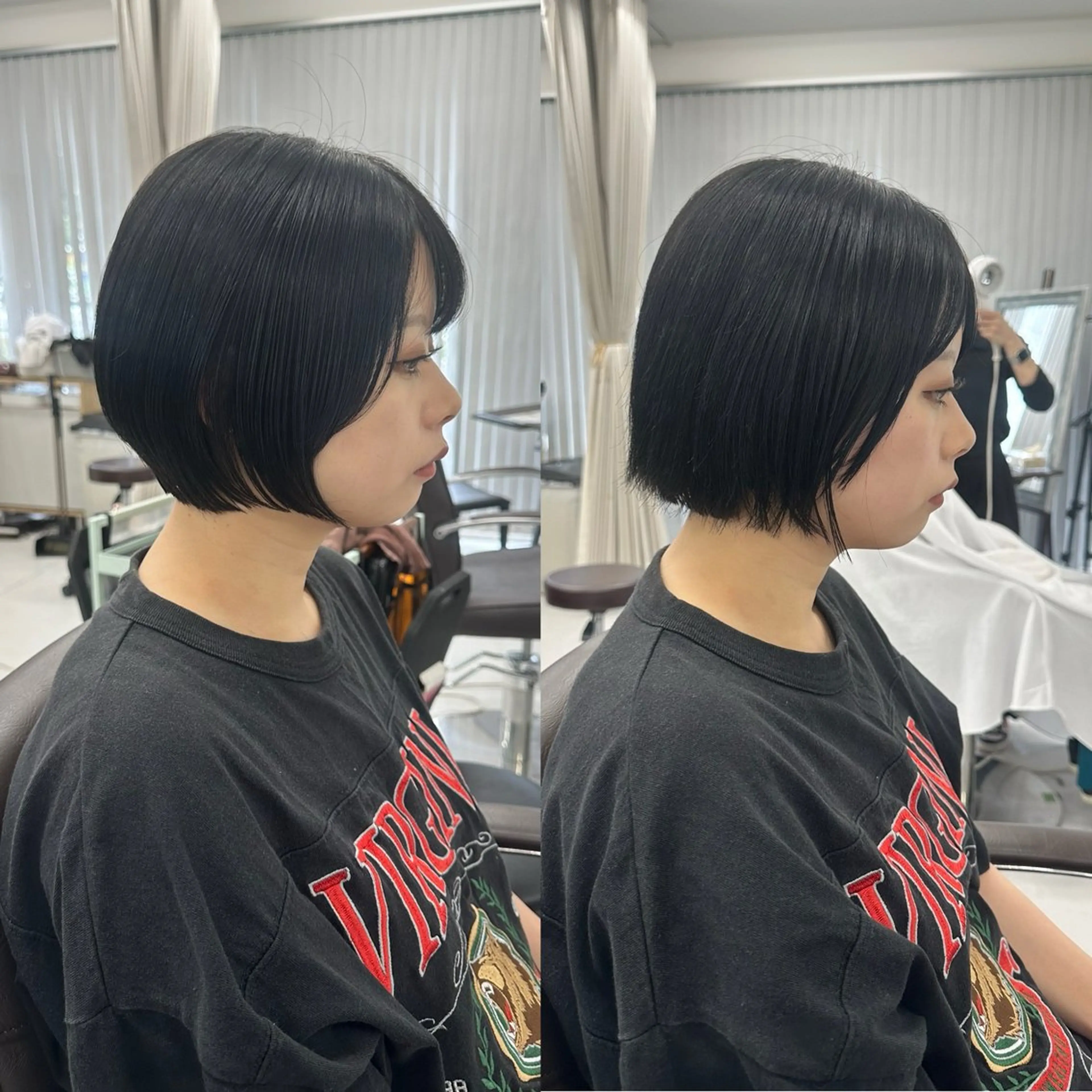 ショート 山崎結菜 髪質改善💎のヘアスタイル