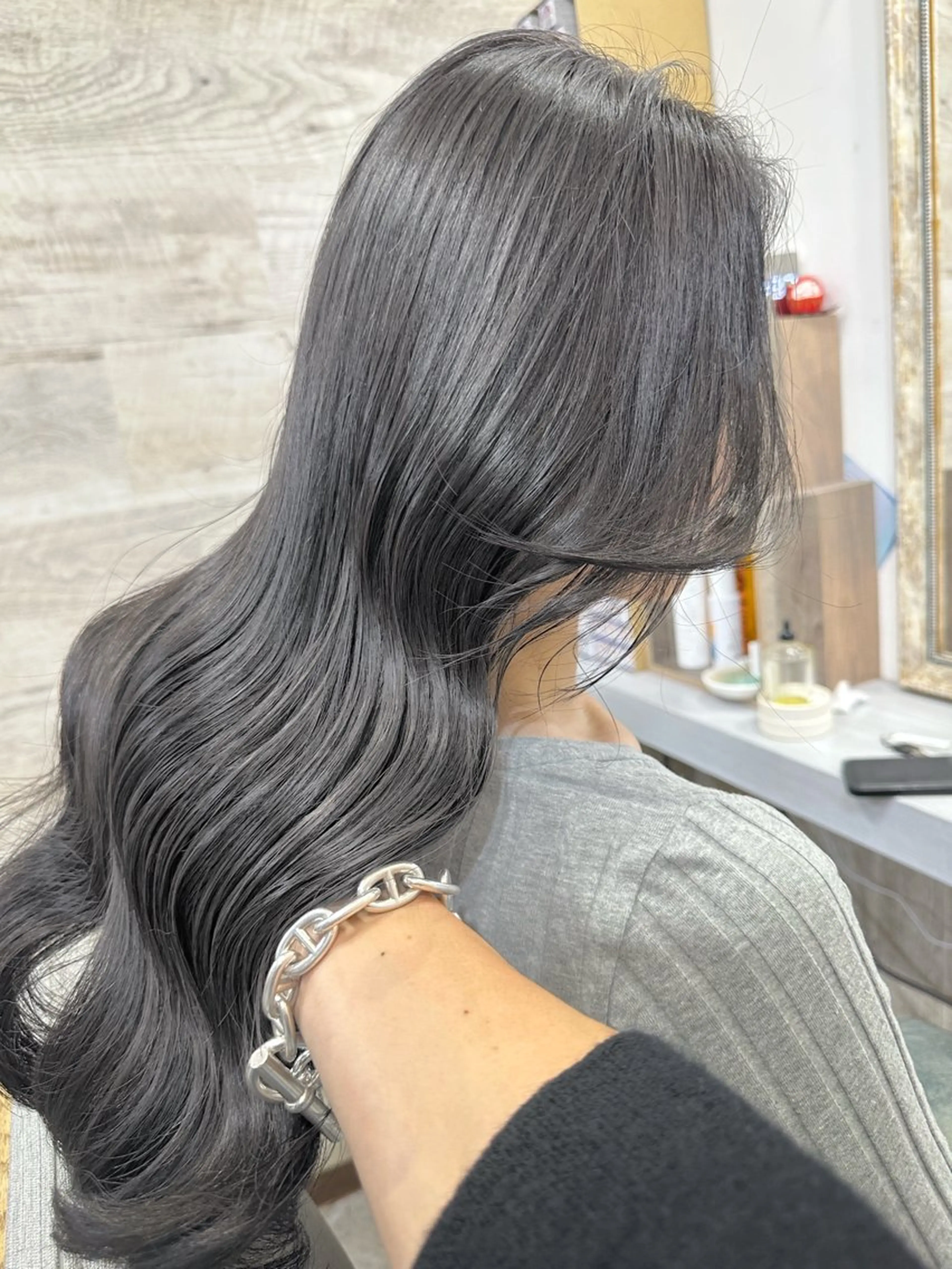 ミディアム カラー カット ヘアカラー トリートメント Fbeauty所属・ブリーチ koheiのヘアスタイル