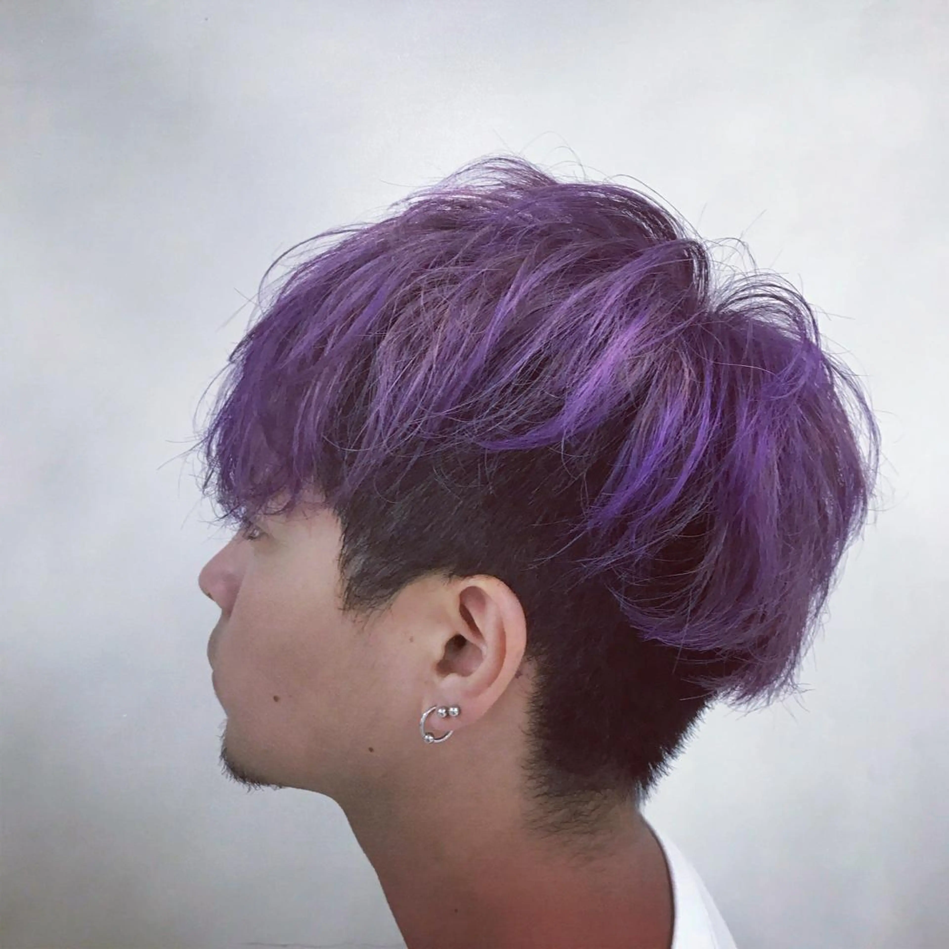 カラー メンズ メンズブリーチカラー /パーマ ごーた立川のヘアスタイル