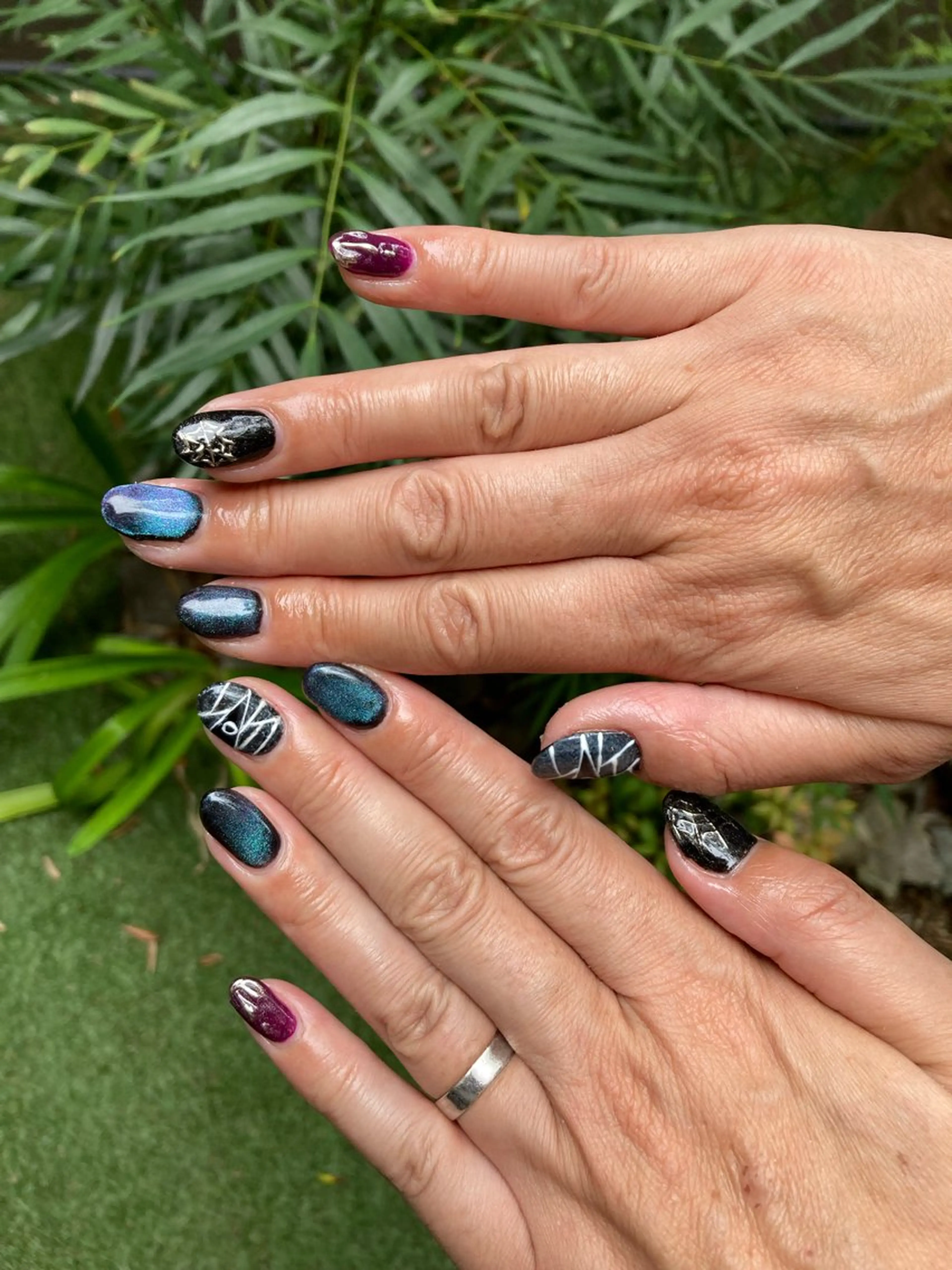 ネイル ハンドネイル ouchi. de.nailのネイルデザイン