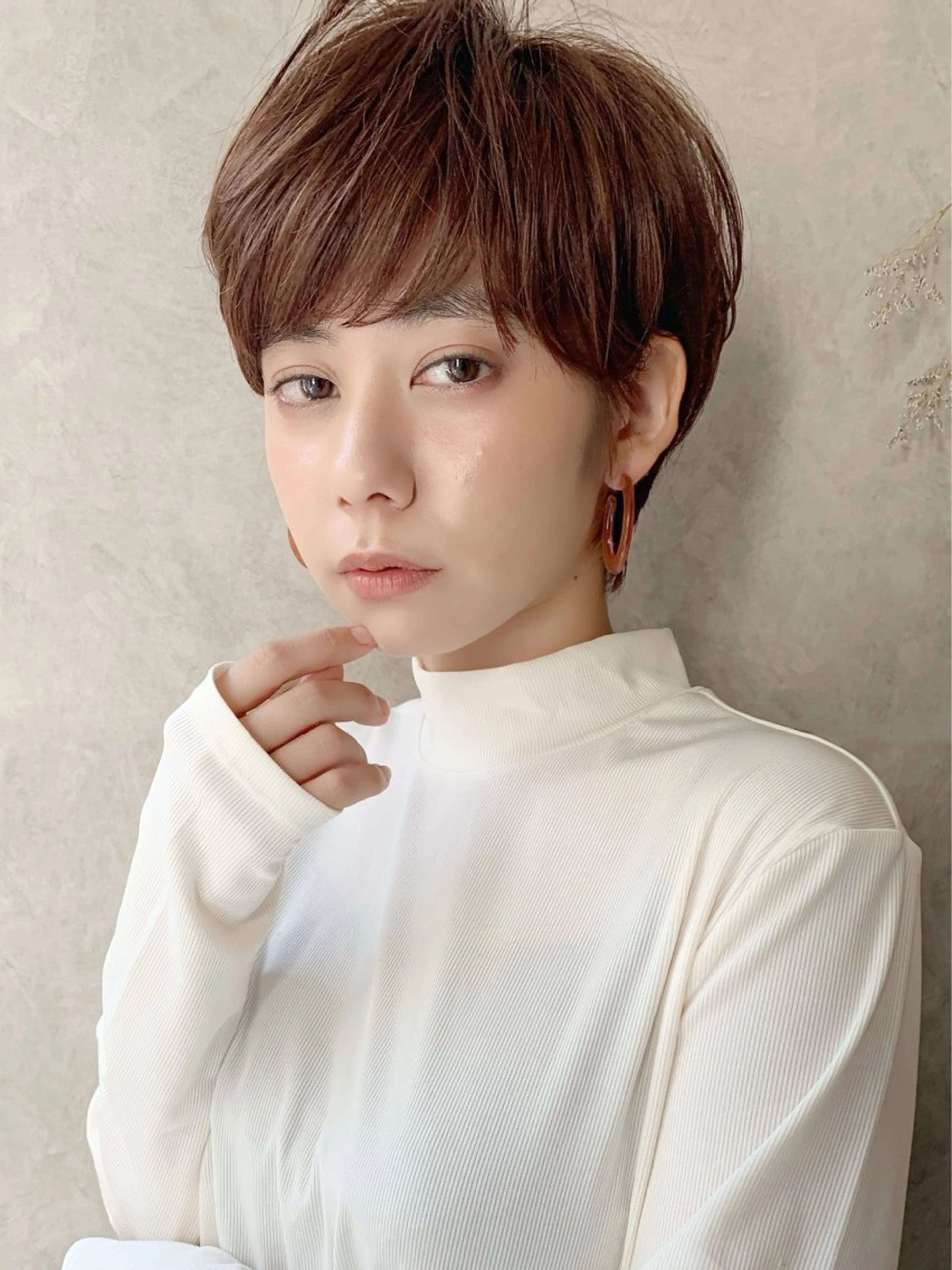 ショート マッシュヘア トリートメント 表参道ショート/ 無料カット/荒砂のヘアスタイル