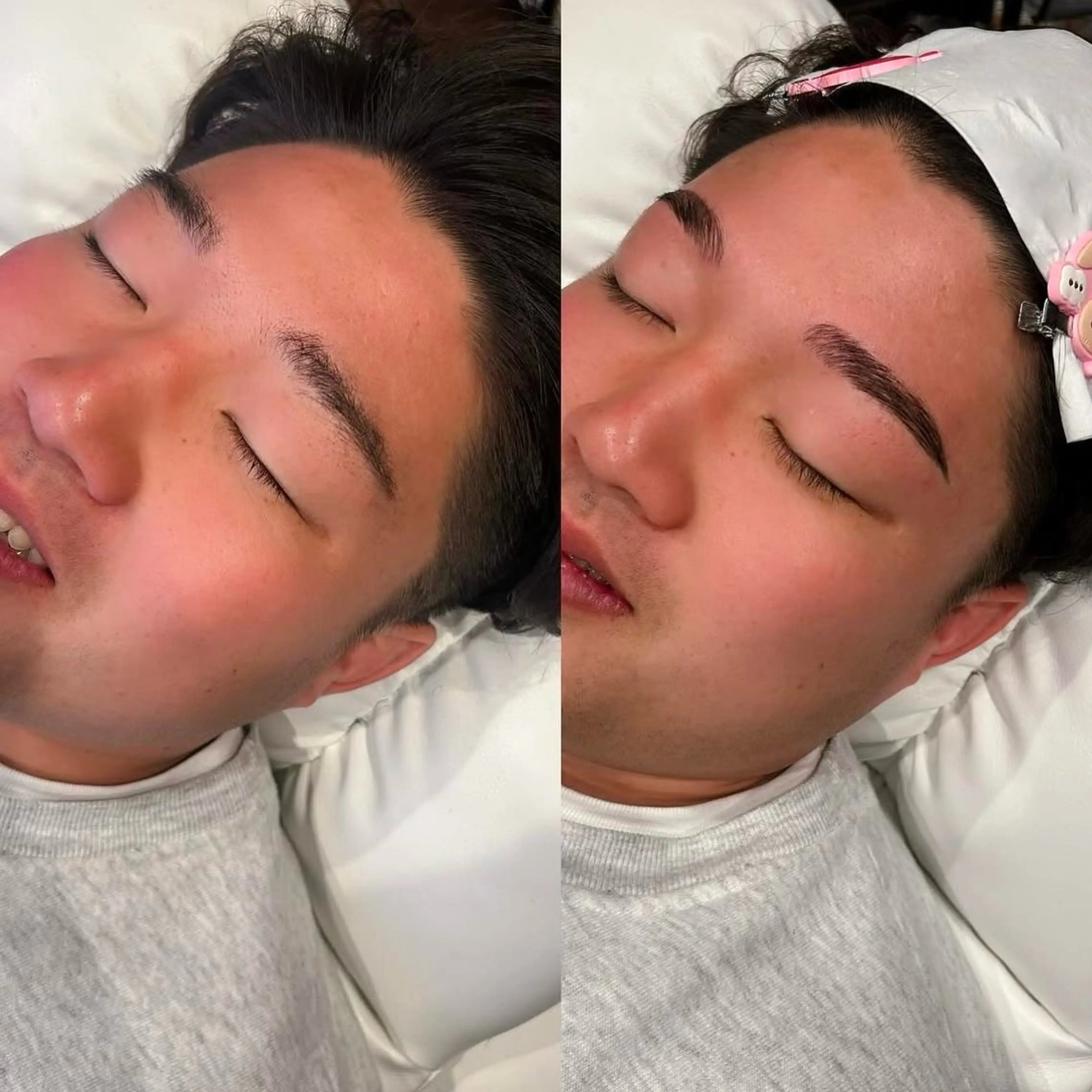 【minimo限定】メンズ眉毛スタイリングWAX×毛流れ改善まゆげパーマ ¥6,650の写真