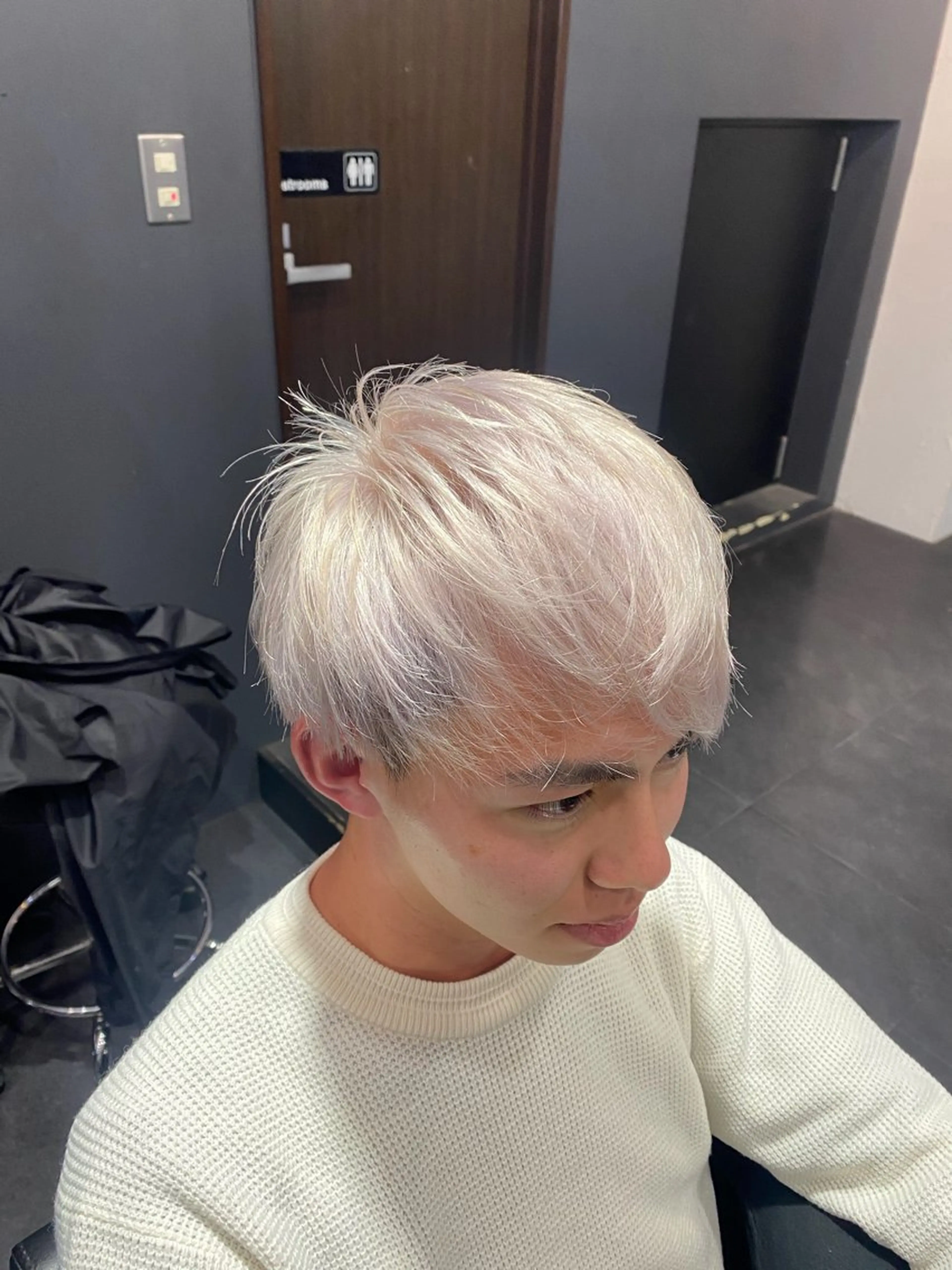 ショート カラー ブリーチ ヘアカラー パーソナルカラー診断 ホワイトカラー美座尊のその他イメージ