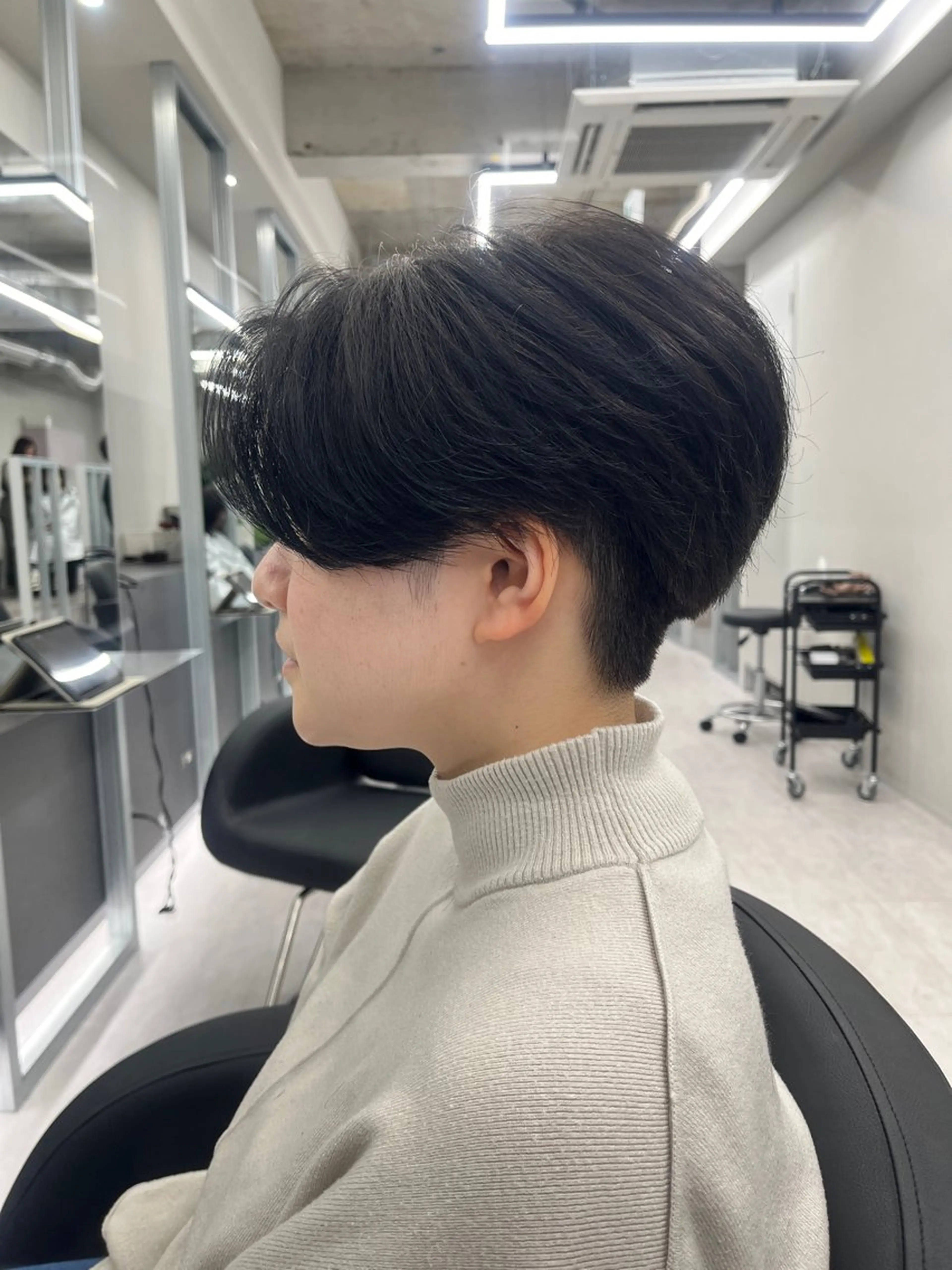 ミディアム カット センターパート🪽 SEIYAのヘアスタイル