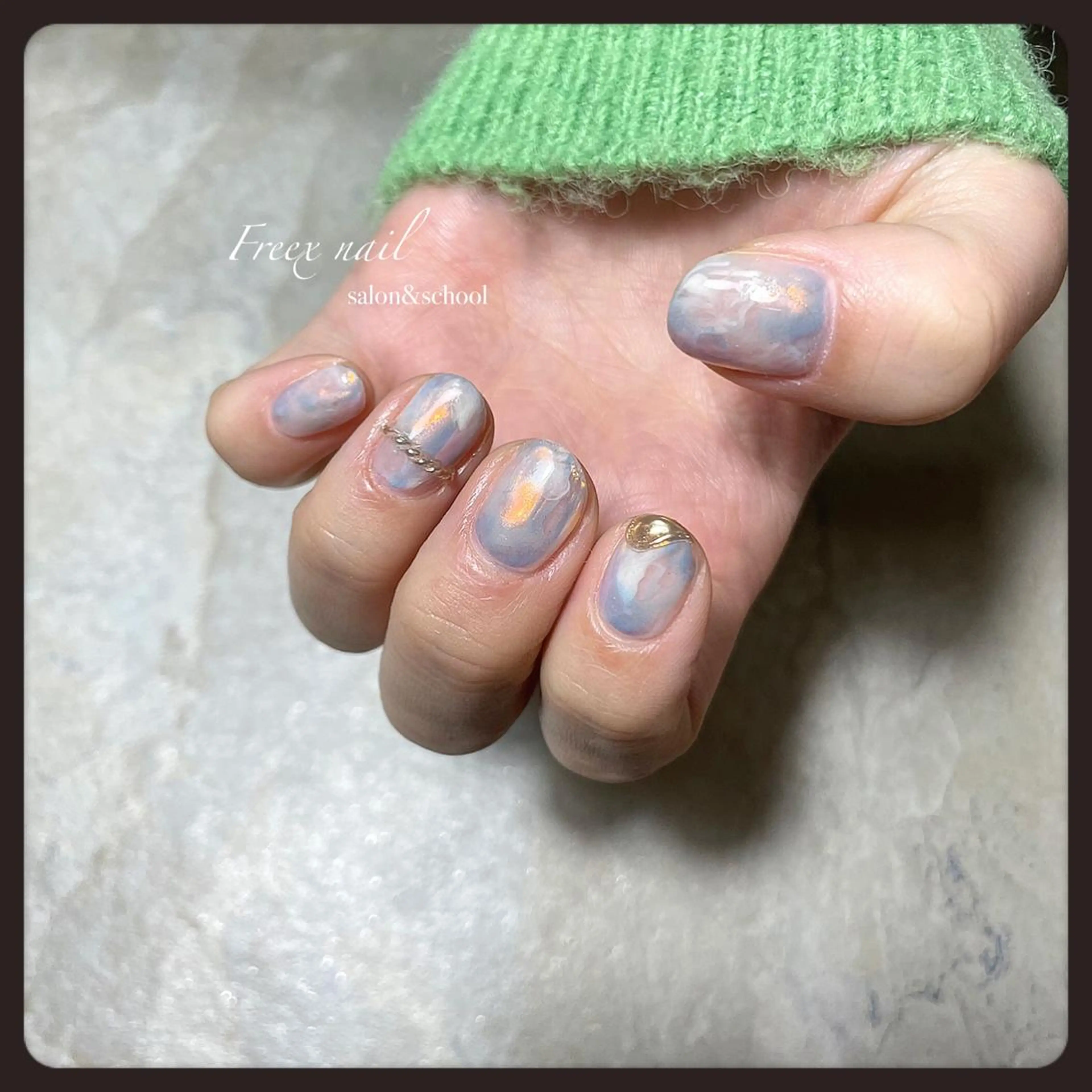 ネイル ハンドネイル ハンドケア freex nail /ニュアンス/個性派のネイルデザイン