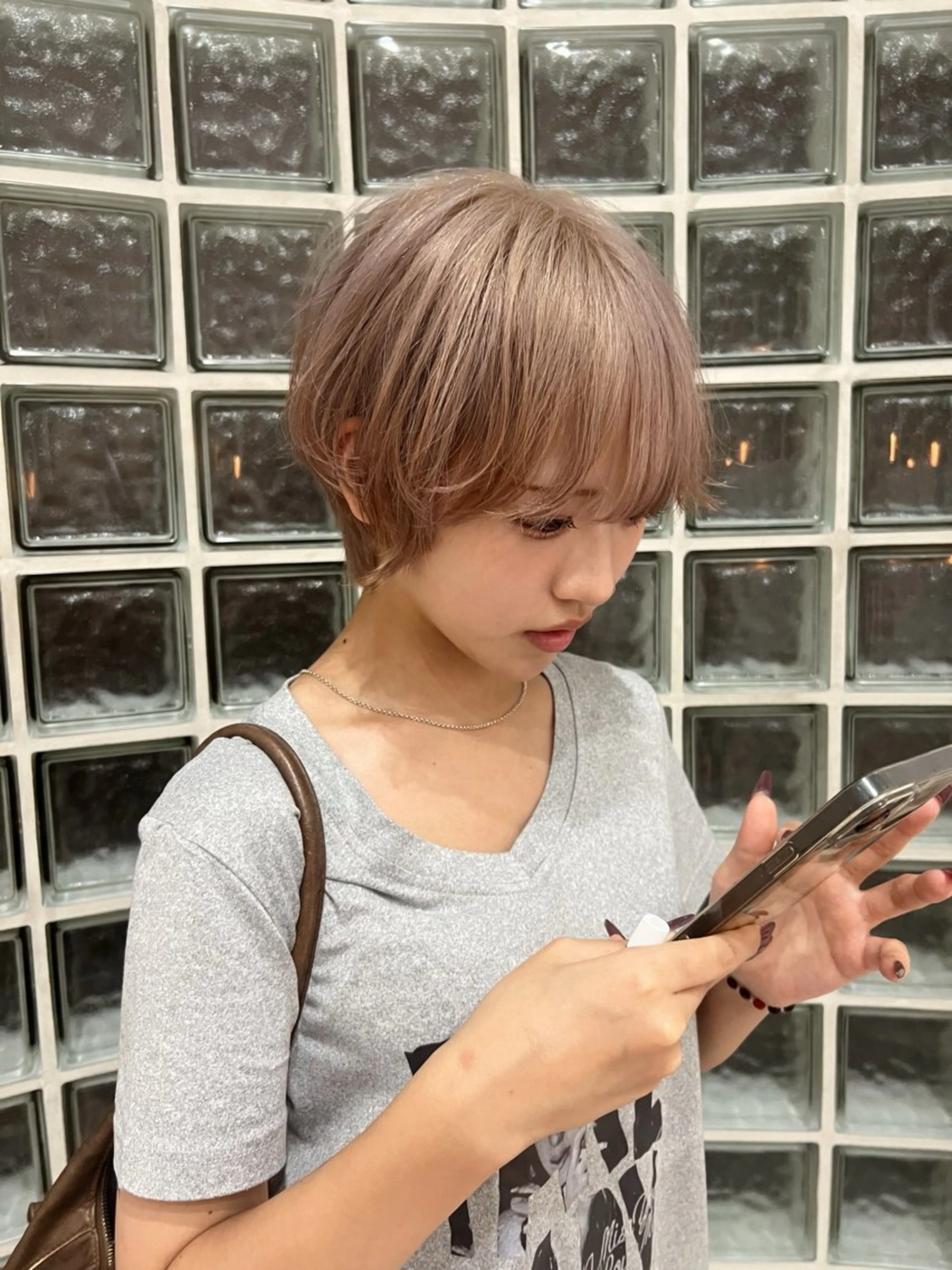 ショート ショートヘア 篠原 一華のヘアスタイル