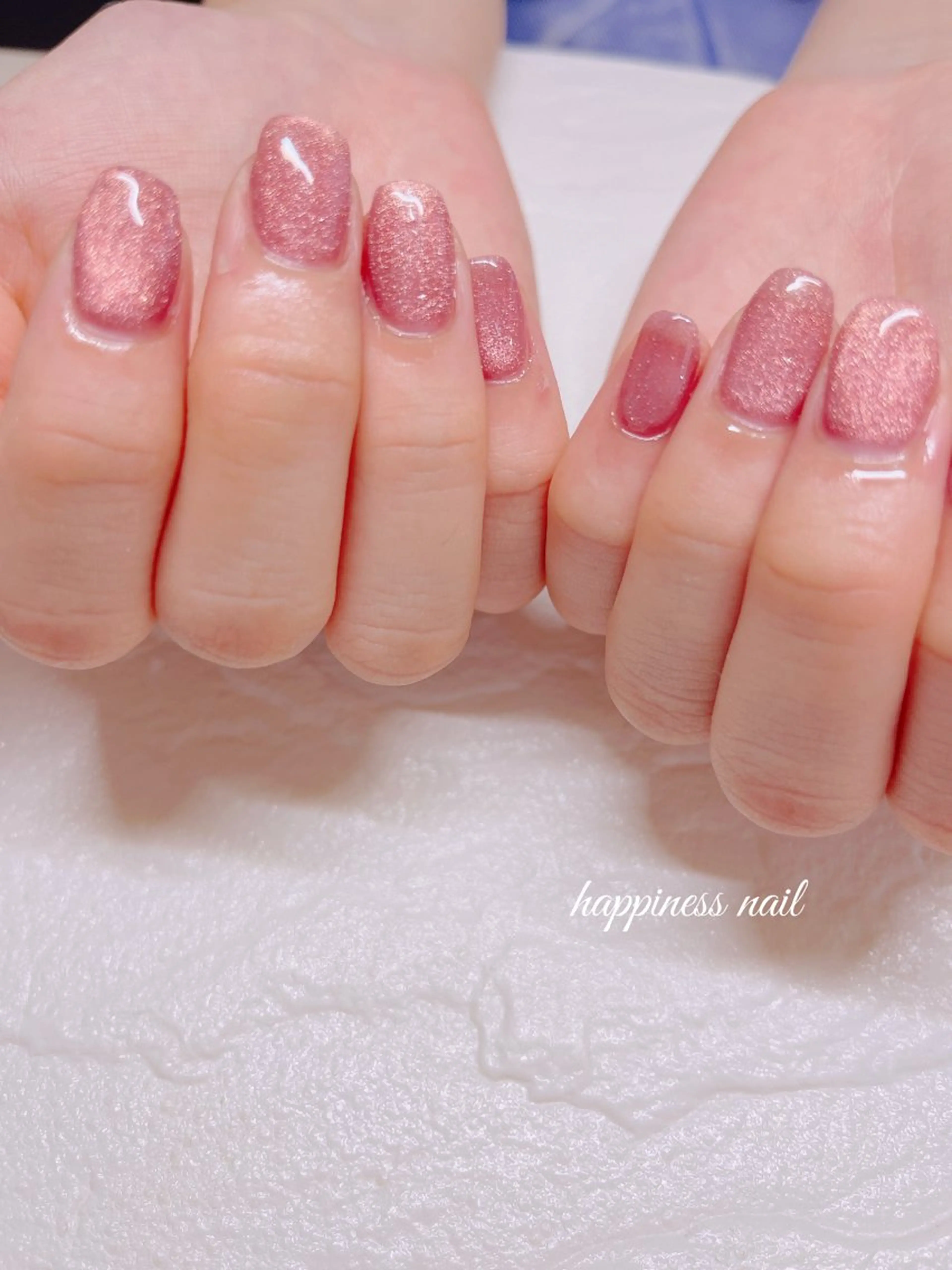 ネイル フラッシュネイル マグネットネイル happiness nailのネイルデザイン