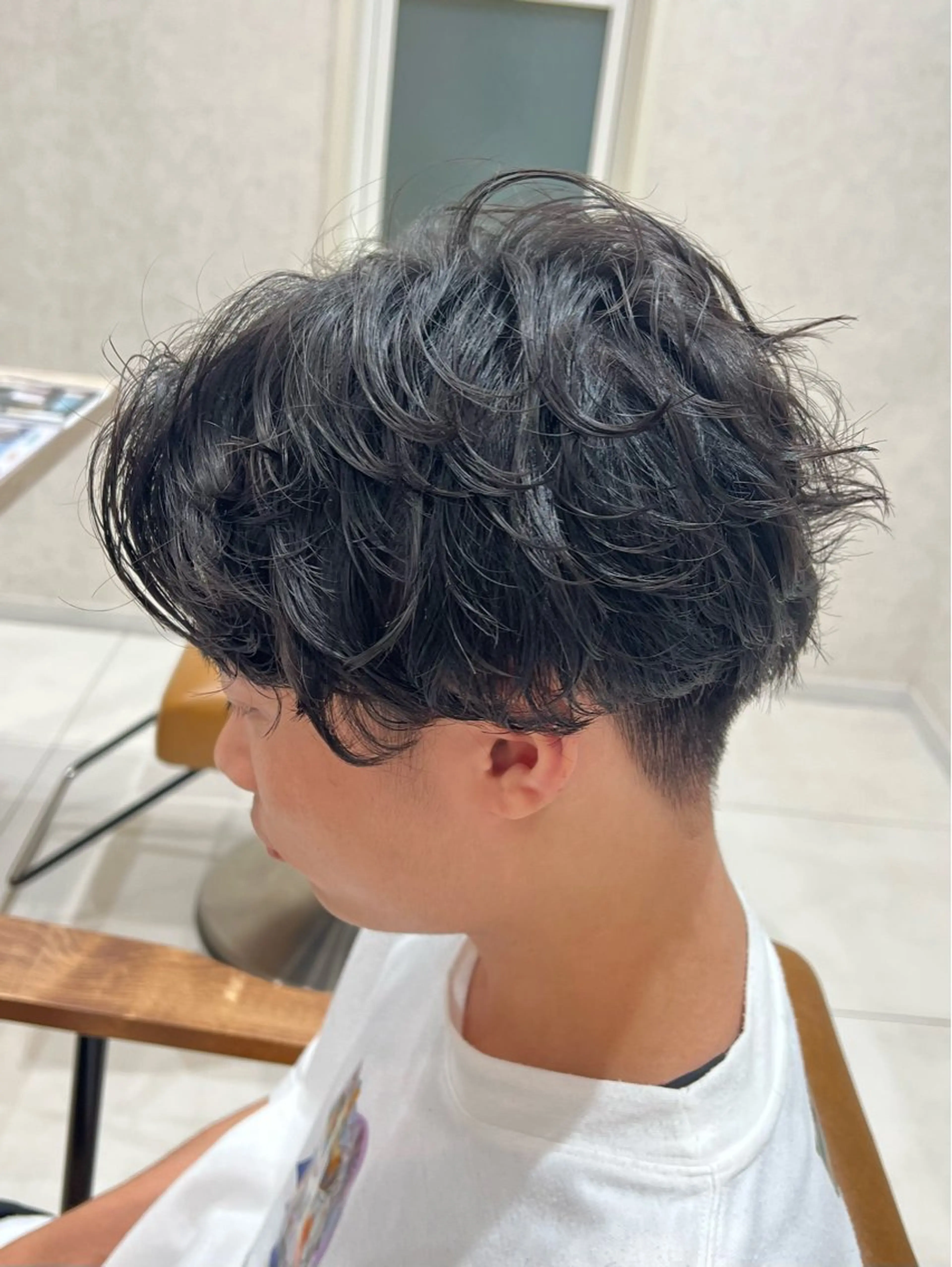 メンズ メンズパーマ メンズ特化フェザー パーマ🚗タケシのヘアスタイル