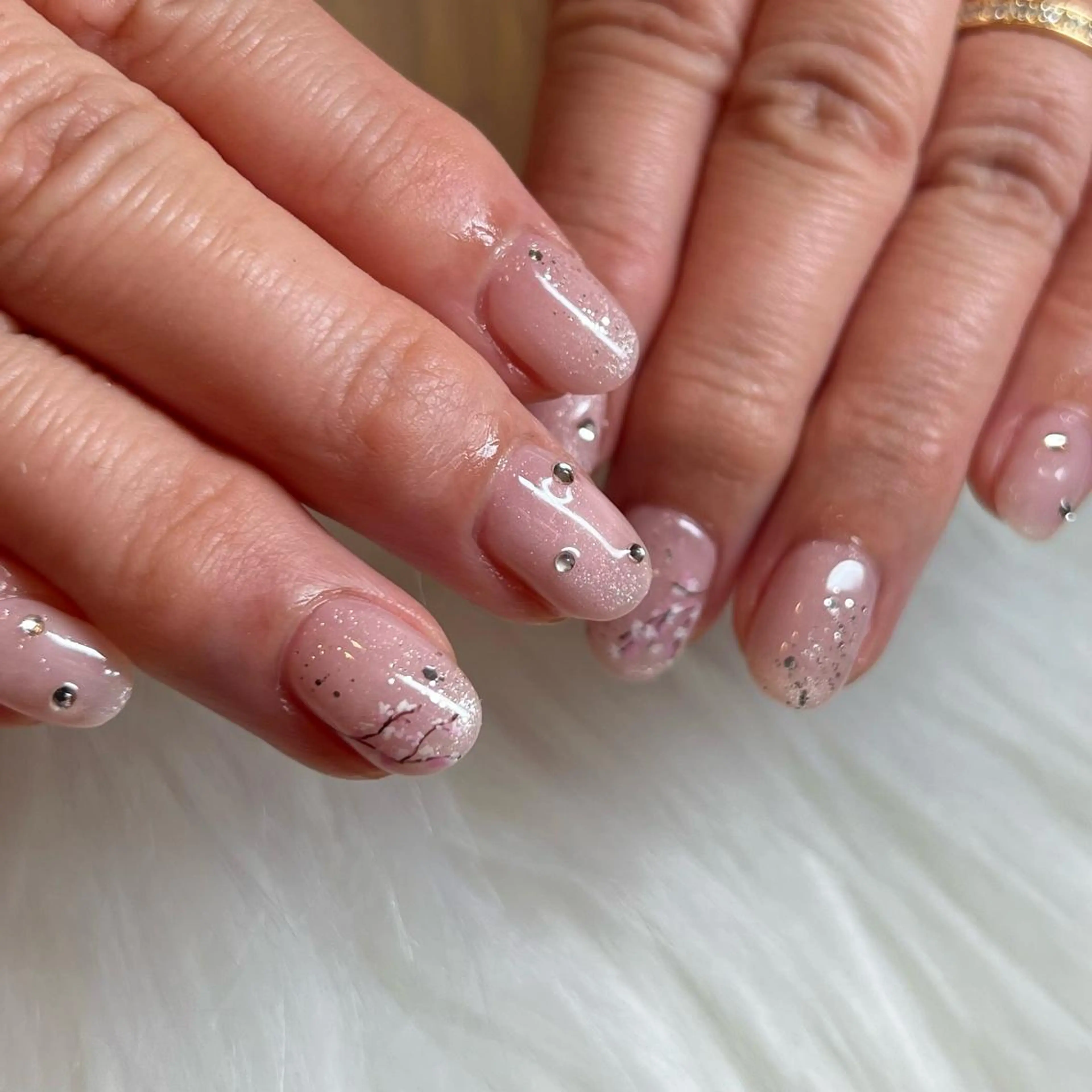 ネイル 春ネイル 藤本 楓のネイルデザイン