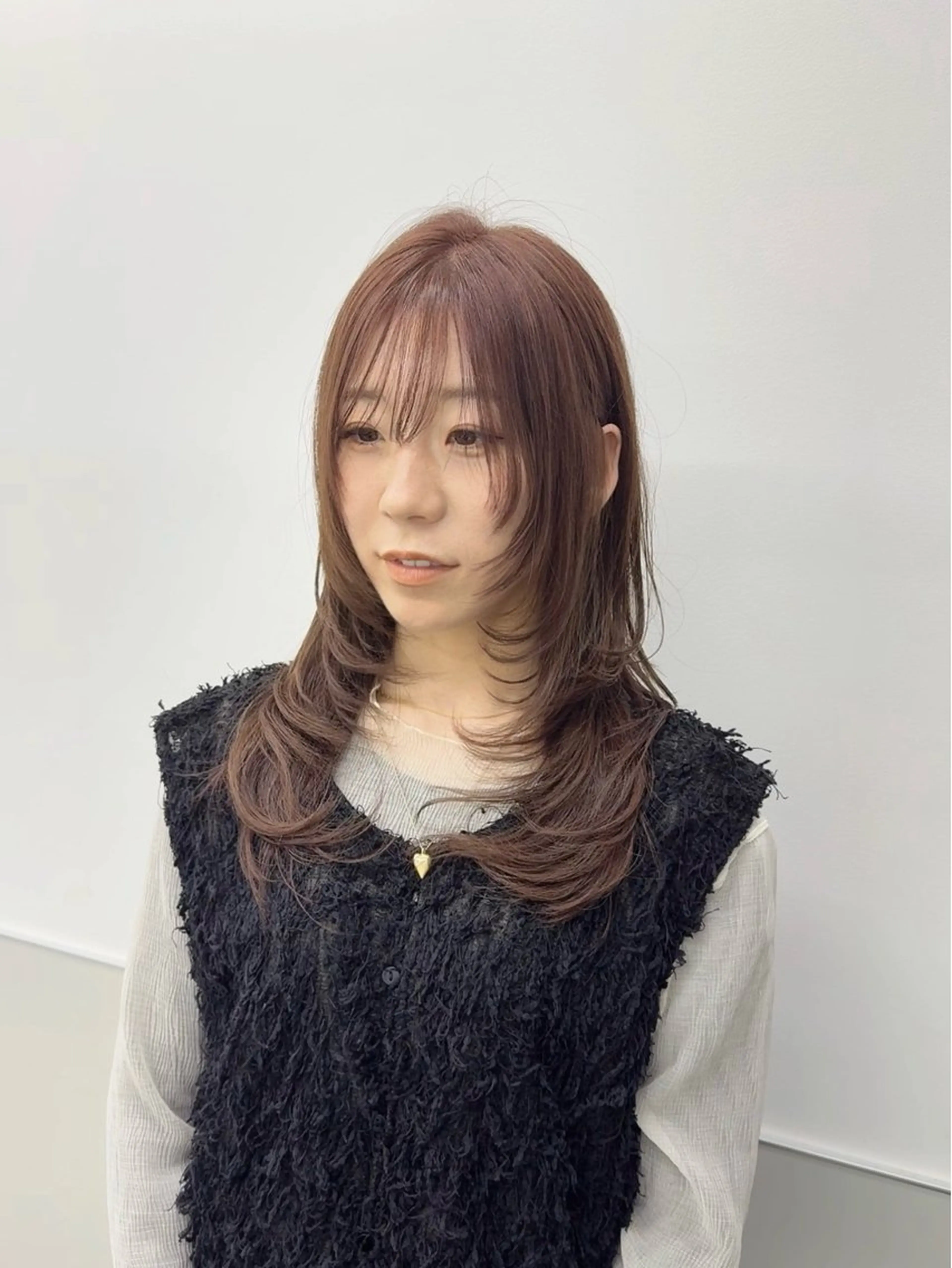 ロング ロングレイヤー レイヤーカット ロング カット ヘアカラー トリートメント GO TODAY シェアサロン 町田店所属・韓国ヘア🇰🇷 スズキのヘアスタイル