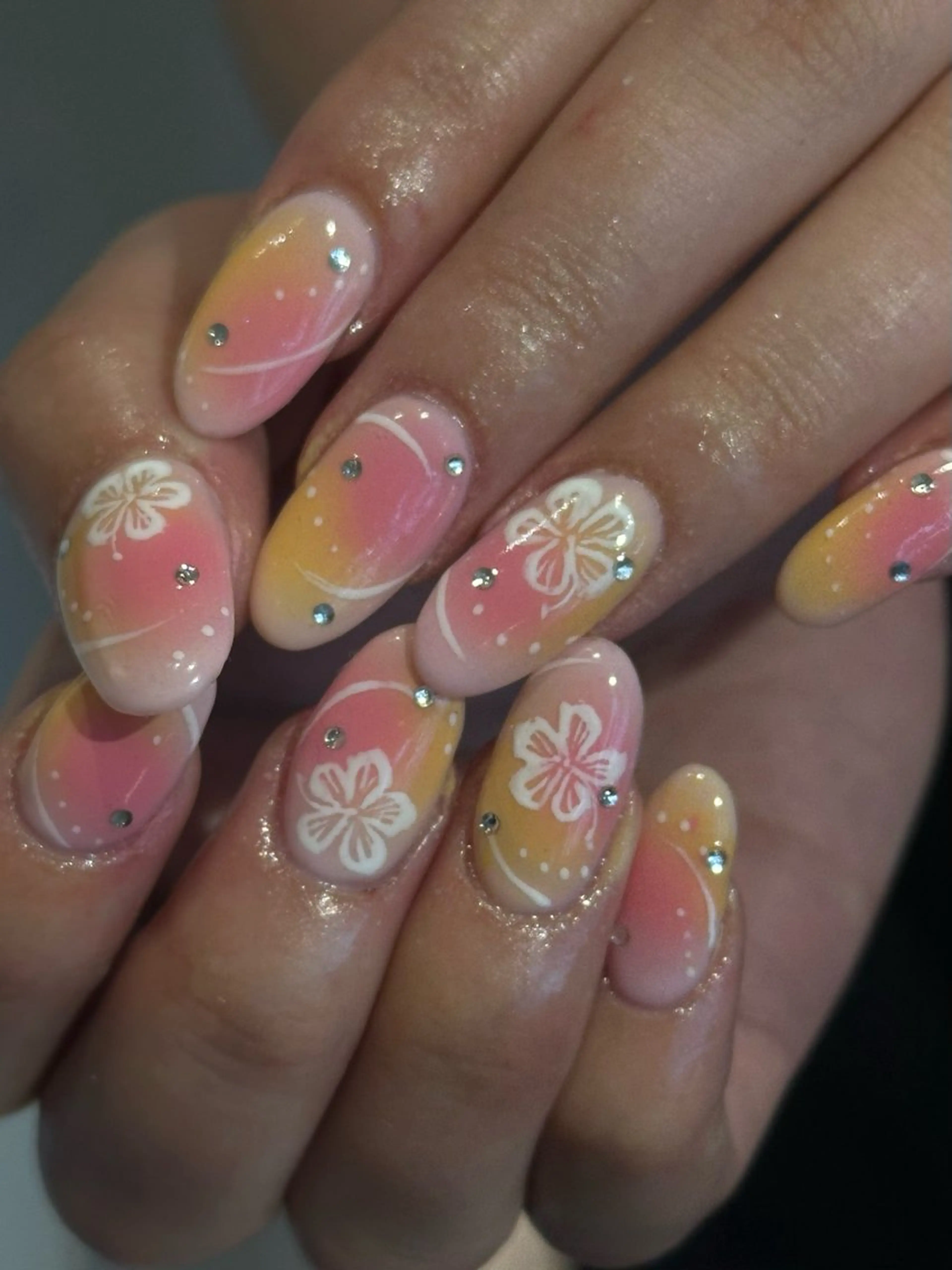 ネイル ハイトーン特化 pepe🎀のヘアスタイル