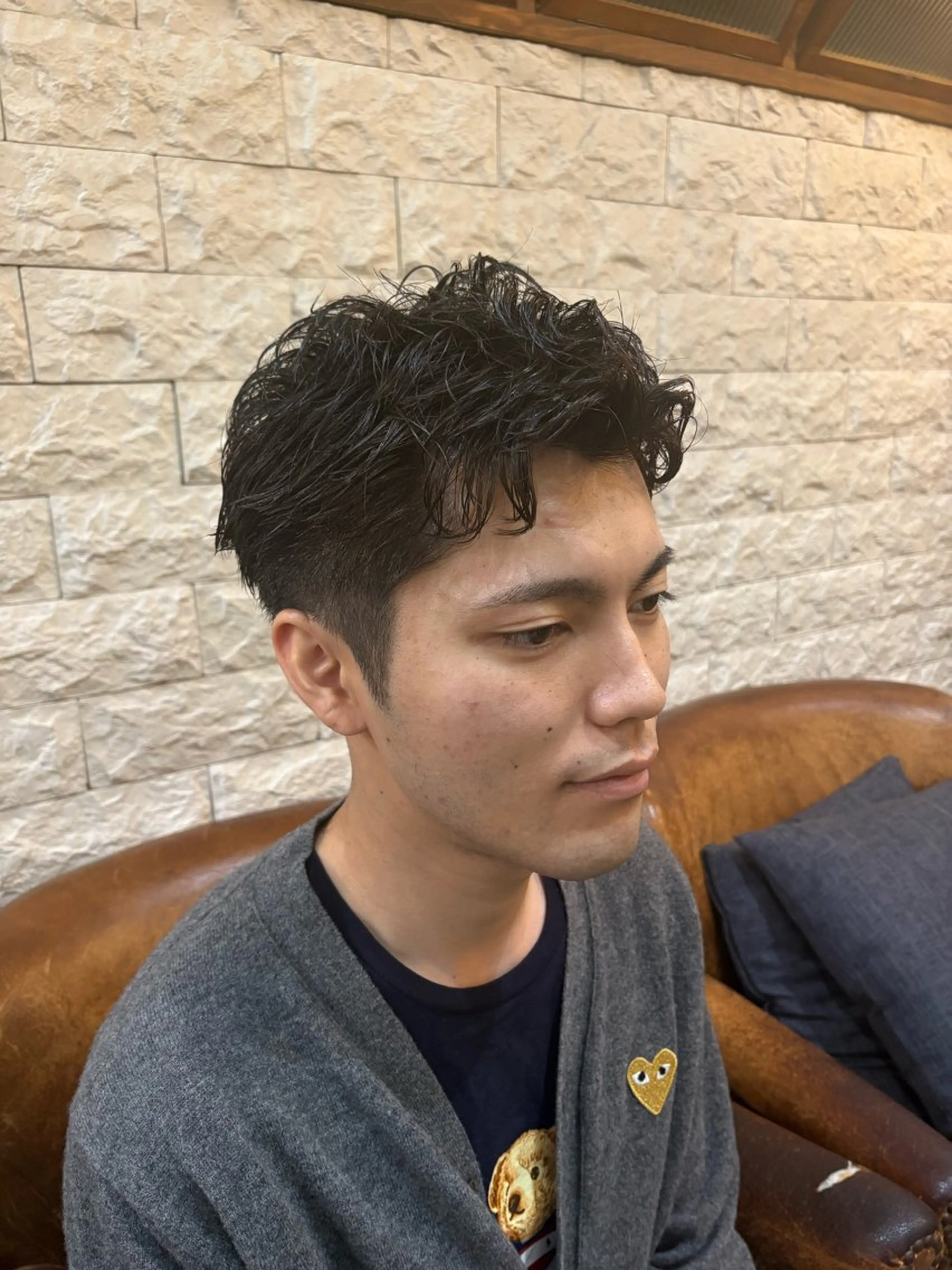 パーマ 垣副 温飛のヘアスタイル