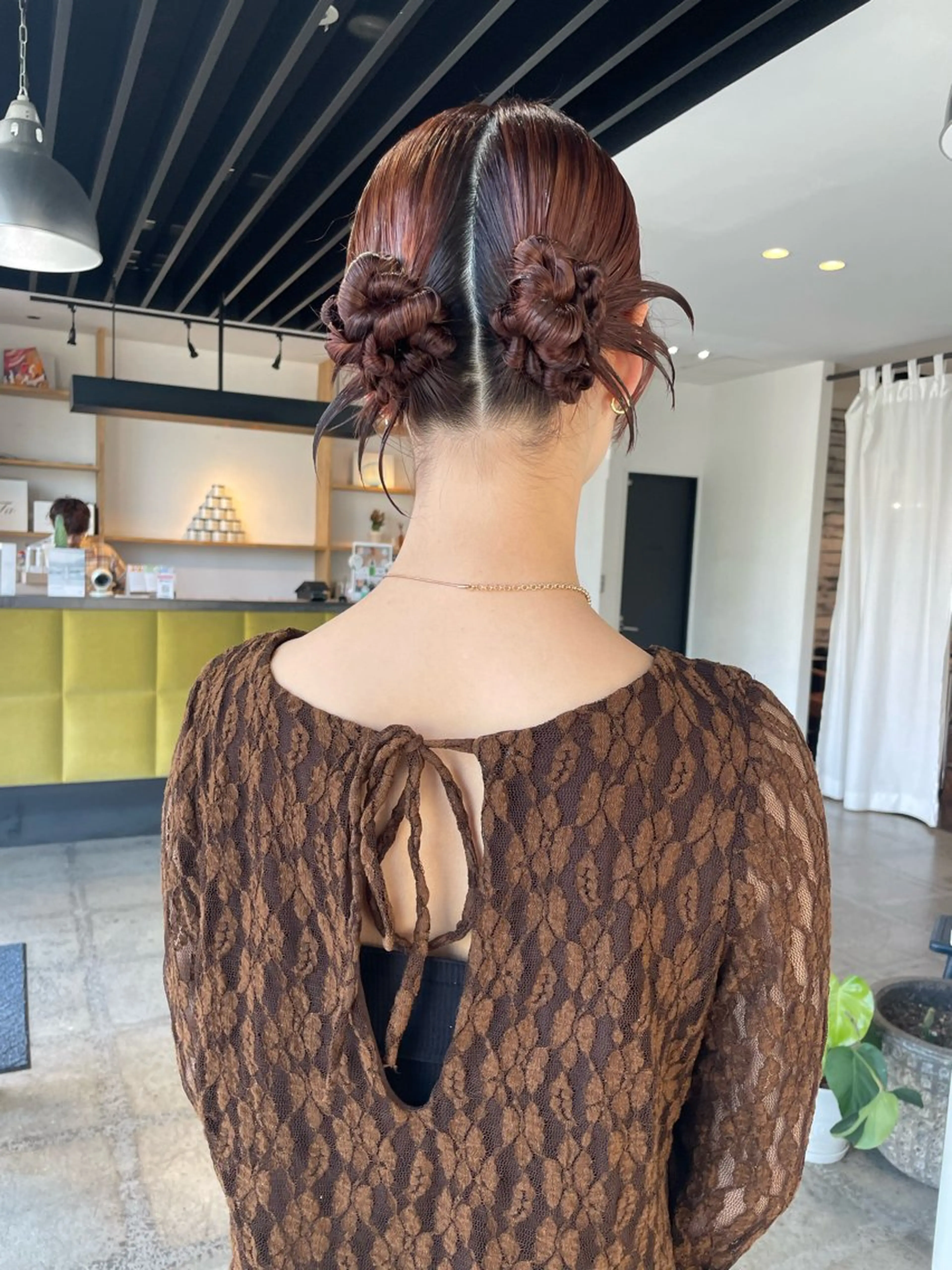 ヘアアレンジ ヘアセット 熊崎 葵のヘアスタイル