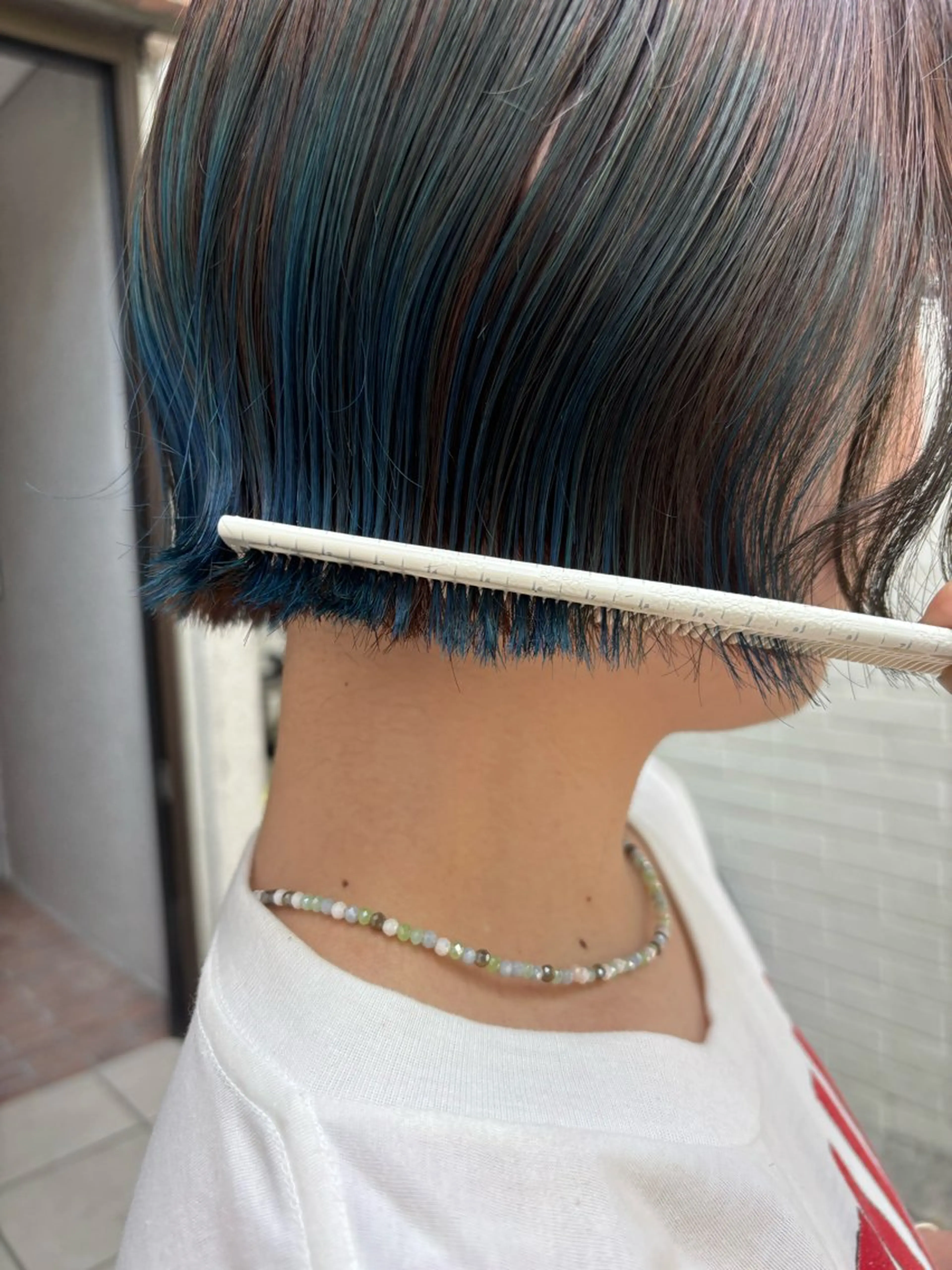 ショート カラー カット ヘアカラー トリートメント 透明感カラー/パーマ /烏丸御池/寿々乃のヘアスタイル