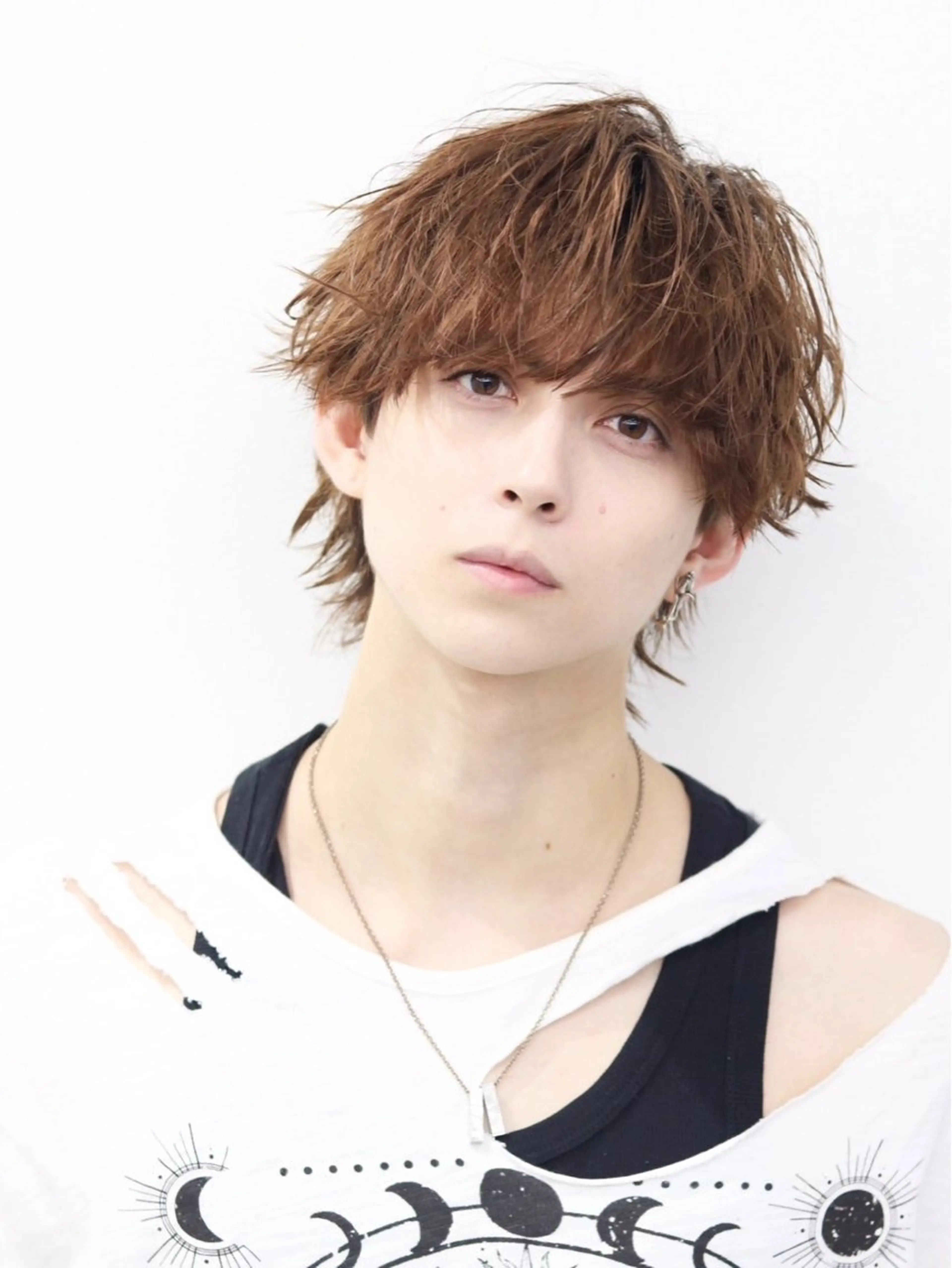 カラー ヘアアレンジ メンズ 渋谷のブリーチカラー シェフ🧑‍🍳蓮のヘアスタイル