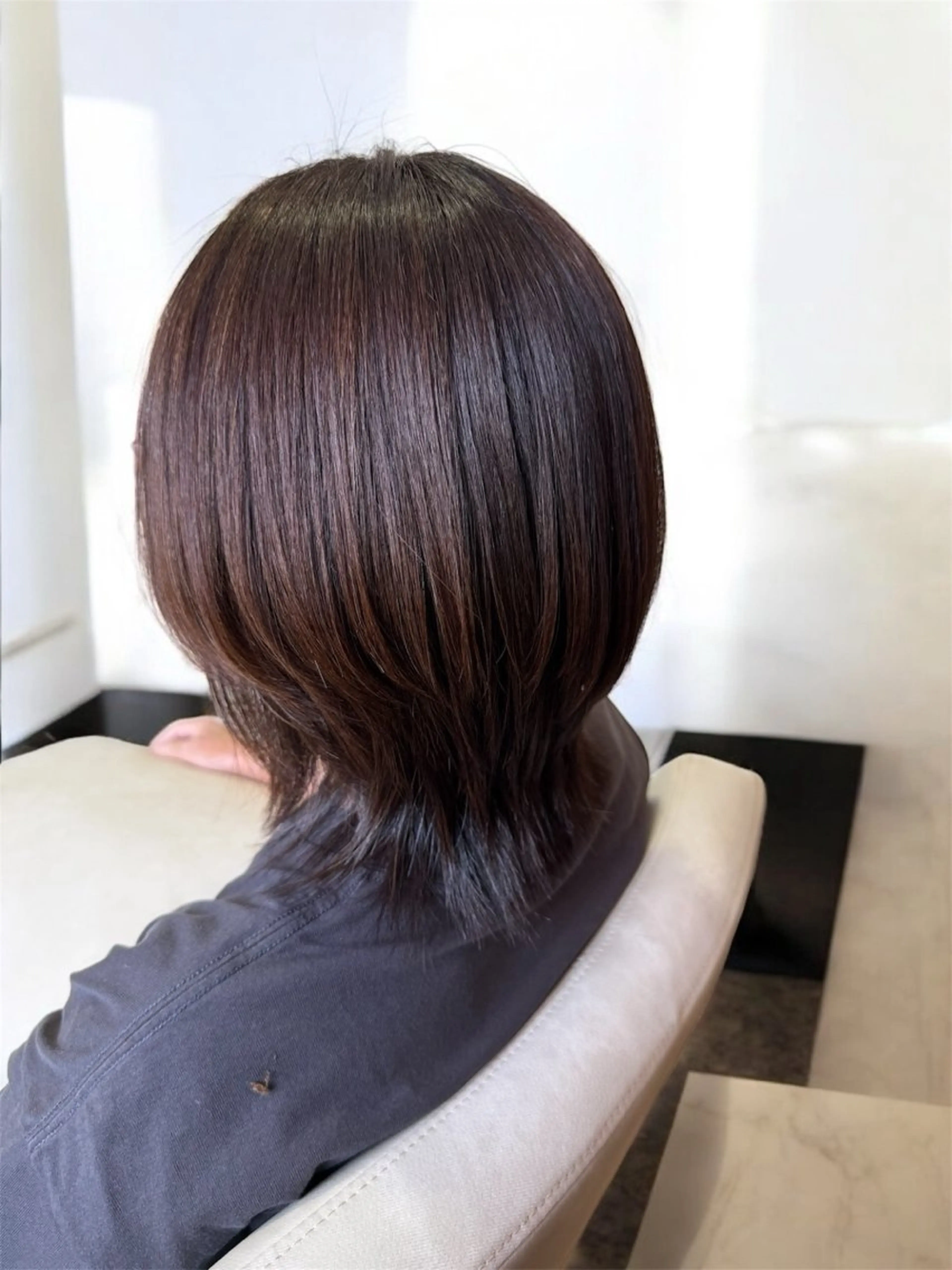 ミディアム カット ヘアカラー トリートメント TAKA 【髪質改善】のヘアスタイル