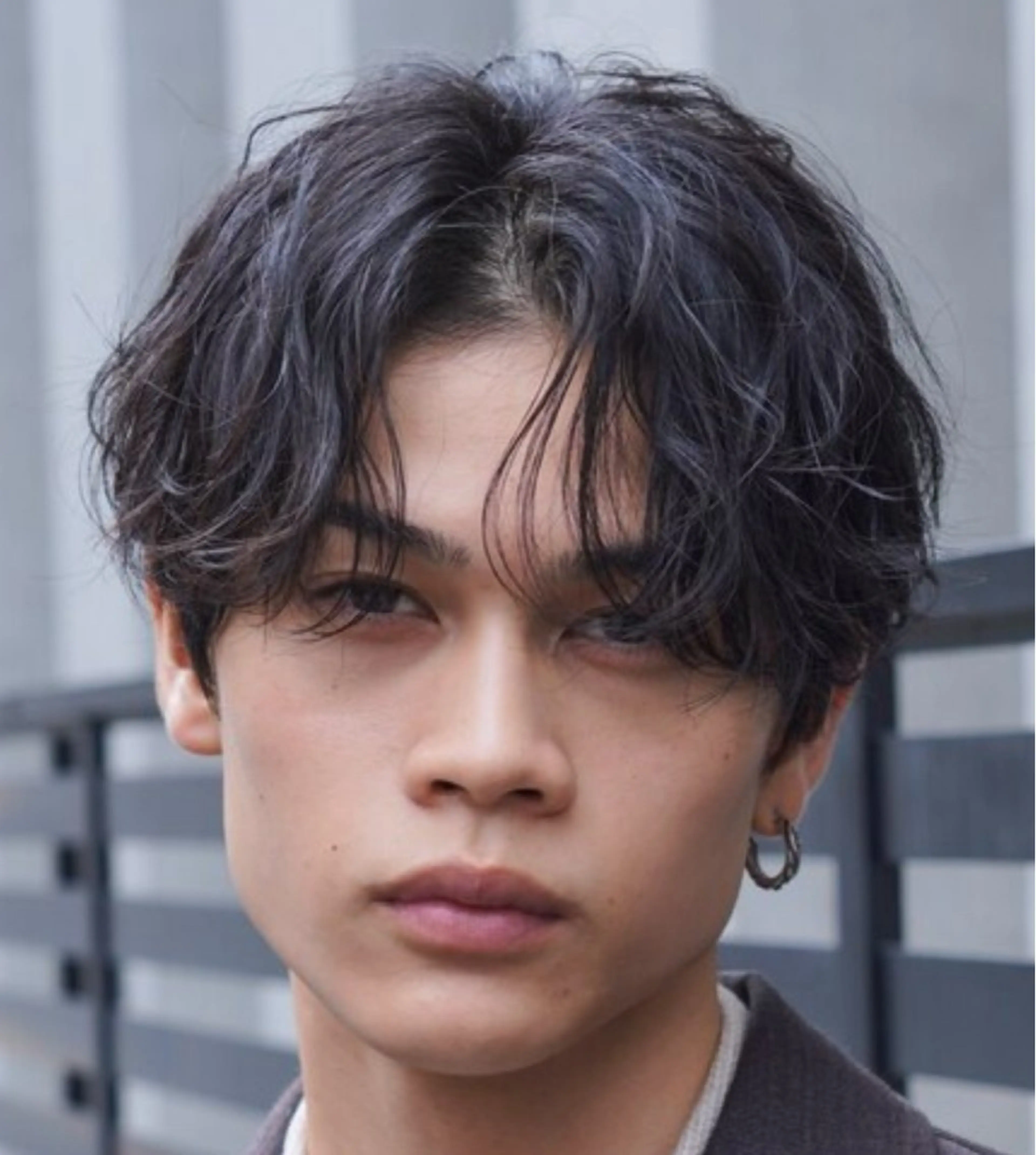 パーマ メンズ センターパート マッシュ メンズパーマ プードルパーマ メンズツイストパーマ カット パーマ トリートメント 仙台波巻きパーマ/ fifth/遠藤楓雅のヘアスタイル