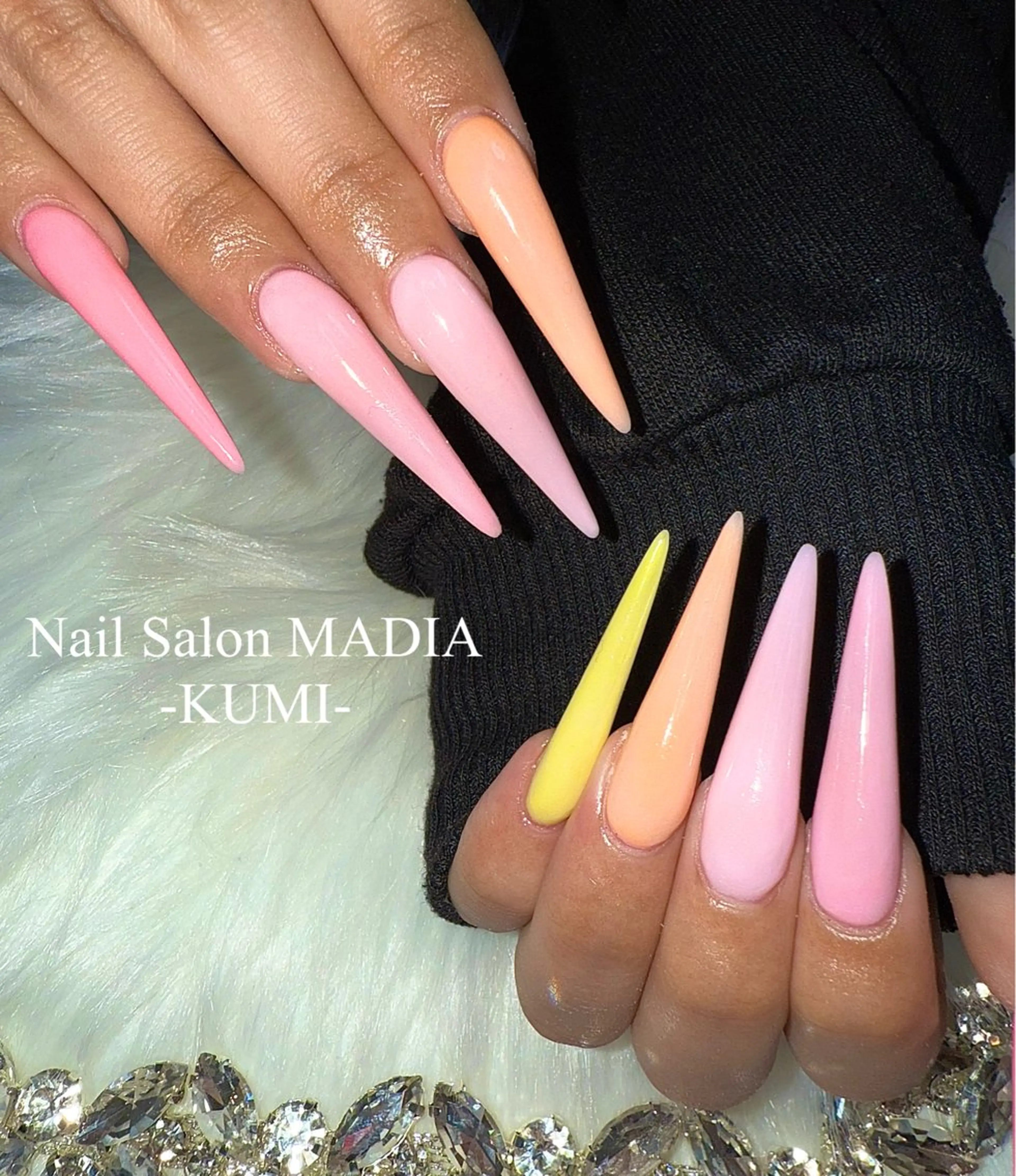 ネイル KUMI💛 MADIAのネイルデザイン